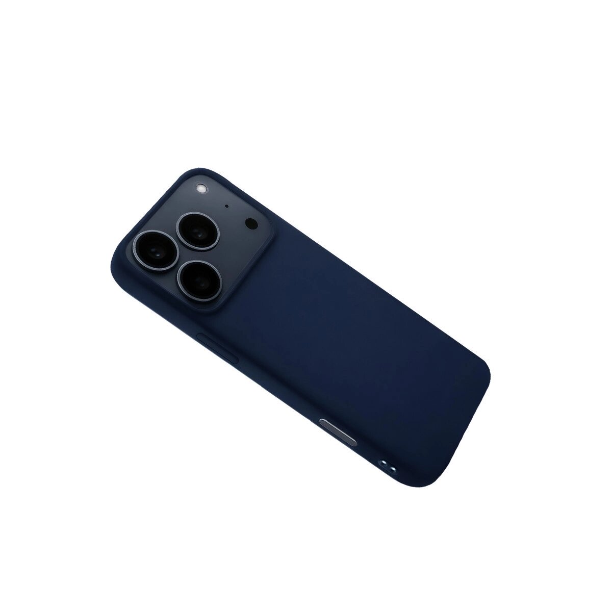 Apple İphone 17 Pro Max Nano İçi Kadife Silikon - Lacivert Apple İphone 17 Pro Max Nano İçi Kadife Silikon - Lacivert