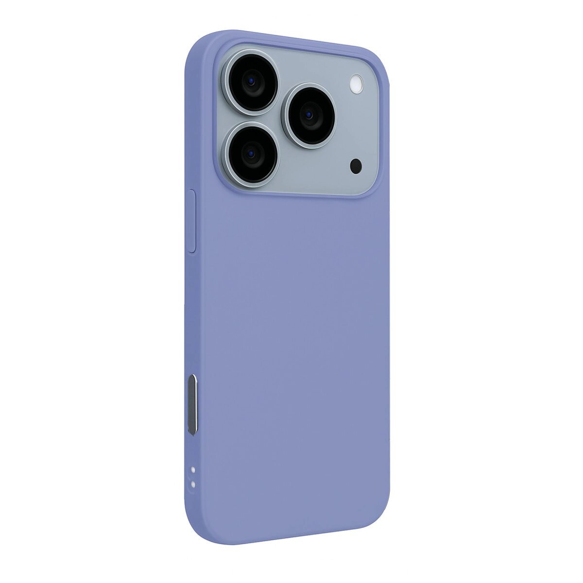 Apple İphone 17 Pro Max Nano İçi Kadife Silikon - Lila Apple İphone 17 Pro Max Nano İçi Kadife Silikon - Lila