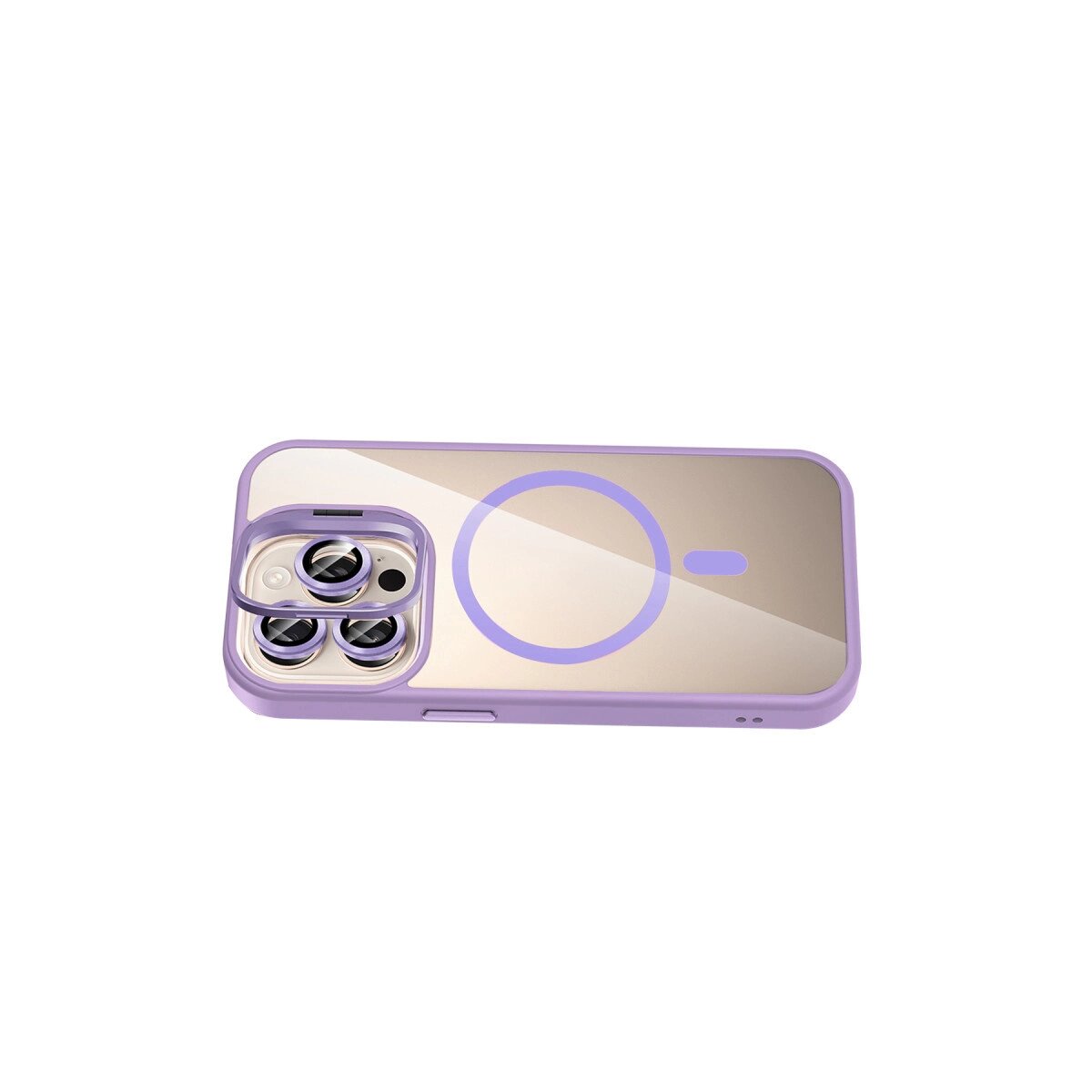 Joko Apple İphone 14 Pro Max Remim Lensli Magsafe Standlı Kapak - Lila Joko Apple İphone 14 Pro Max Remim Lensli Magsafe Standlı Kapak - Lila