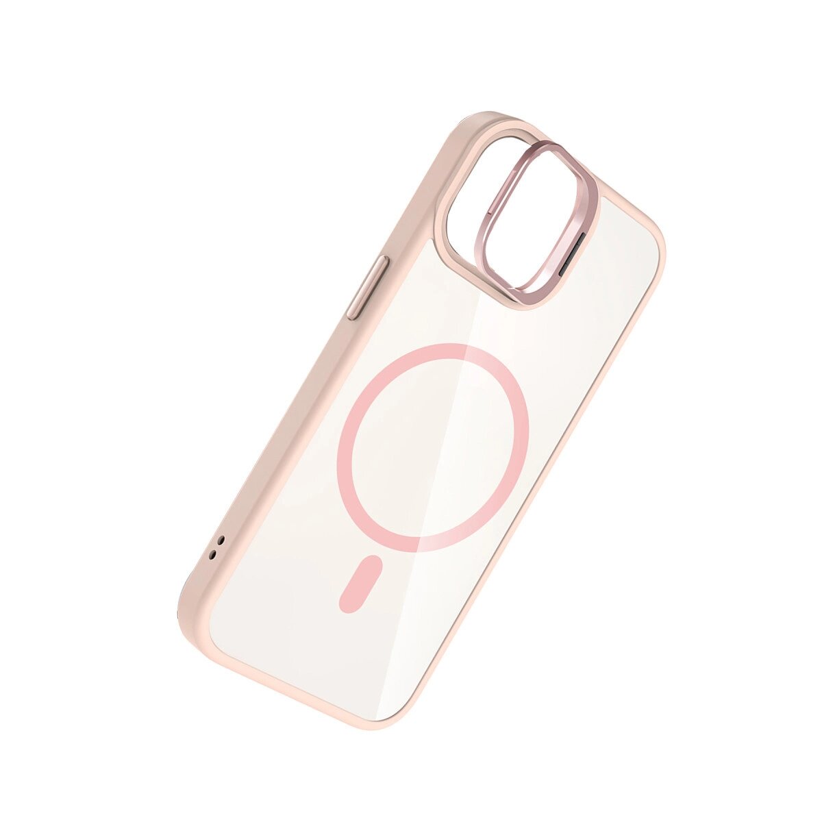 Joko Apple İphone 11 Remim Lensli Magsafe Standlı Kapak - Pembe Joko Apple İphone 11 Remim Lensli Magsafe Standlı Kapak - Pembe