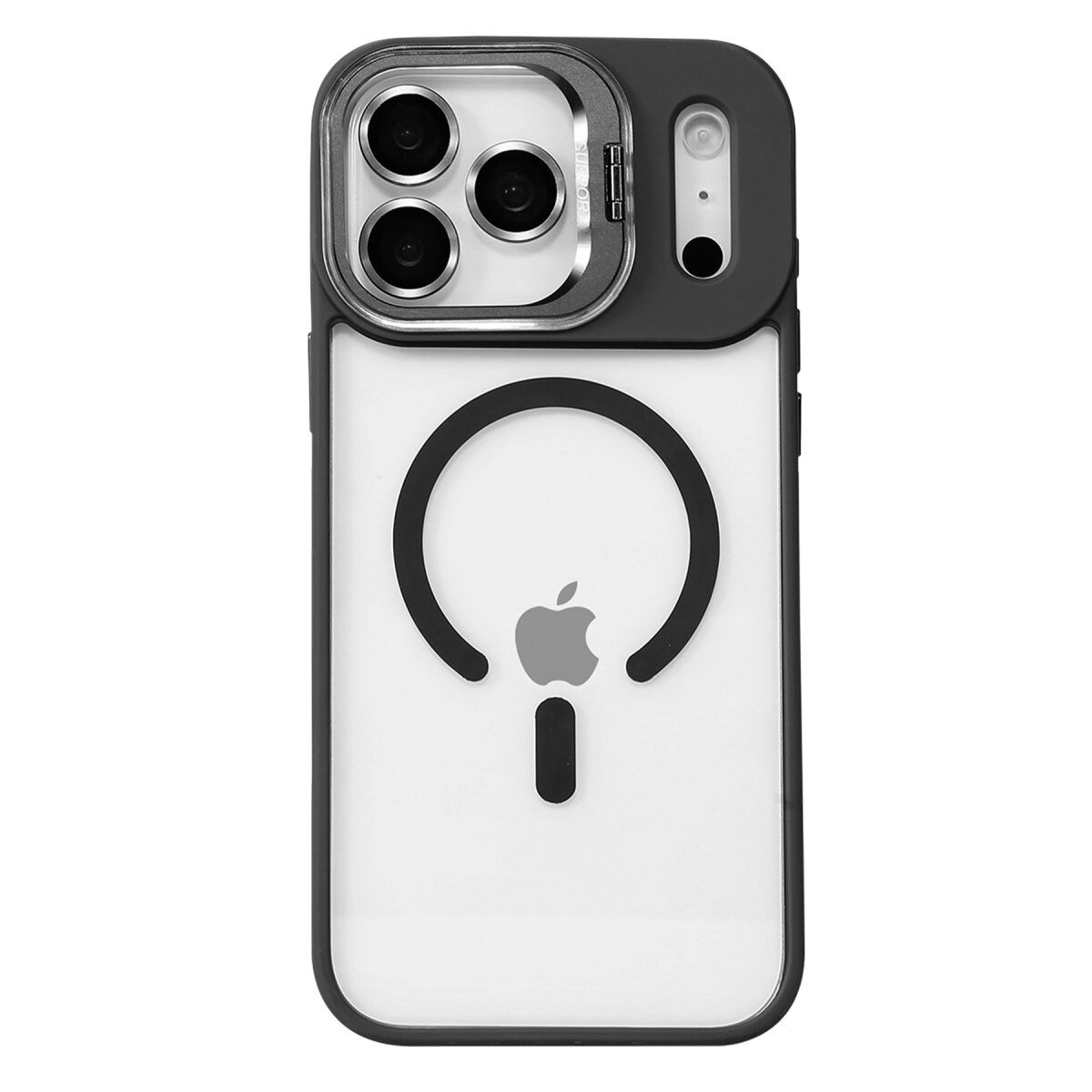 Joko Apple İphone 17 Pro Remim Lensli Magsafe Standlı Kapak - Siyah Joko Apple İphone 17 Pro Remim Lensli Magsafe Standlı Kapak - Siyah