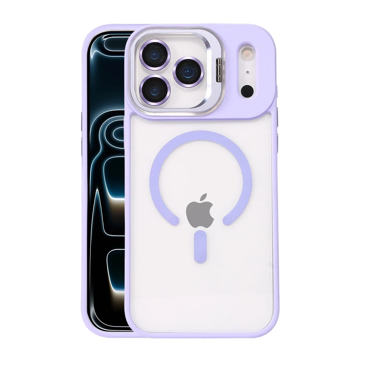 Joko Apple İphone 17 Pro Max Remim Lensli Magsafe Standlı Kapak - Lila Joko Apple İphone 17 Pro Max Remim Lensli Magsafe Standlı Kapak - Lila