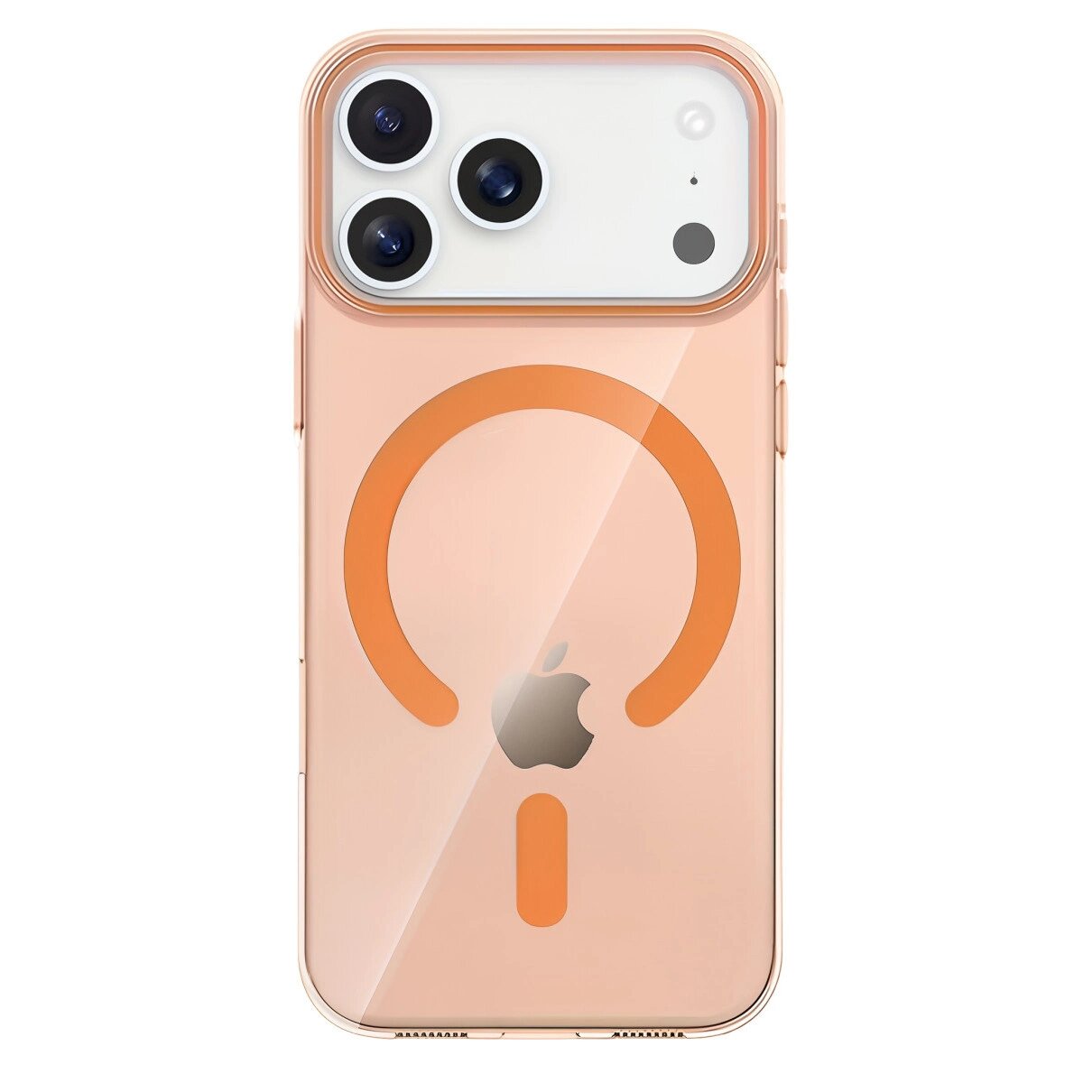Joko Apple İphone 17 Pro Max Pc Blank Magsafe Kapak - Turuncu