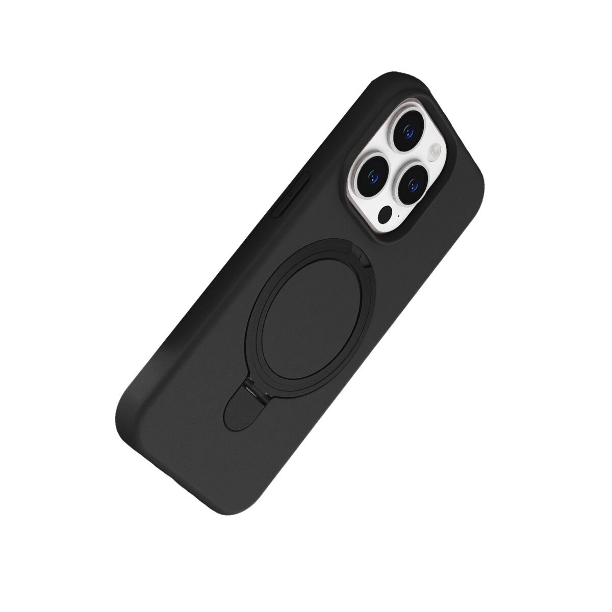 Apple İphone 14 Pro Max Regal Magsafe Standlı Kapak - Siyah Apple İphone 14 Pro Max Regal Magsafe Standlı Kapak - Siyah