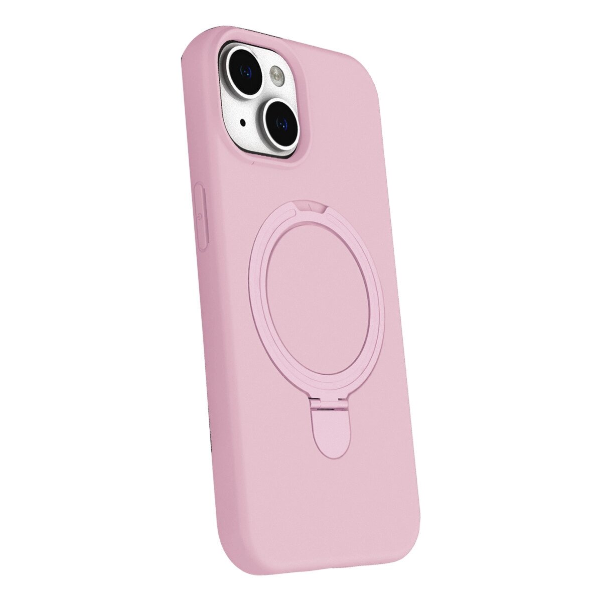 Apple İphone 15 Plus Regal Magsafe Standlı Kapak - Açık Pembe Apple İphone 15 Plus Regal Magsafe Standlı Kapak - Açık Pembe