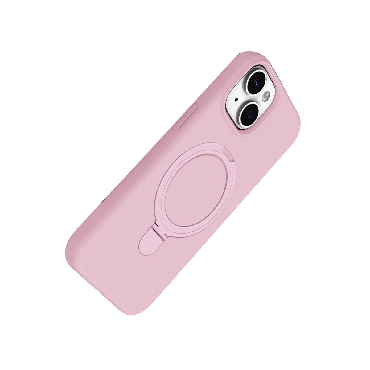 Apple İphone 15 Plus Regal Magsafe Standlı Kapak - Açık Pembe Apple İphone 15 Plus Regal Magsafe Standlı Kapak - Açık Pembe