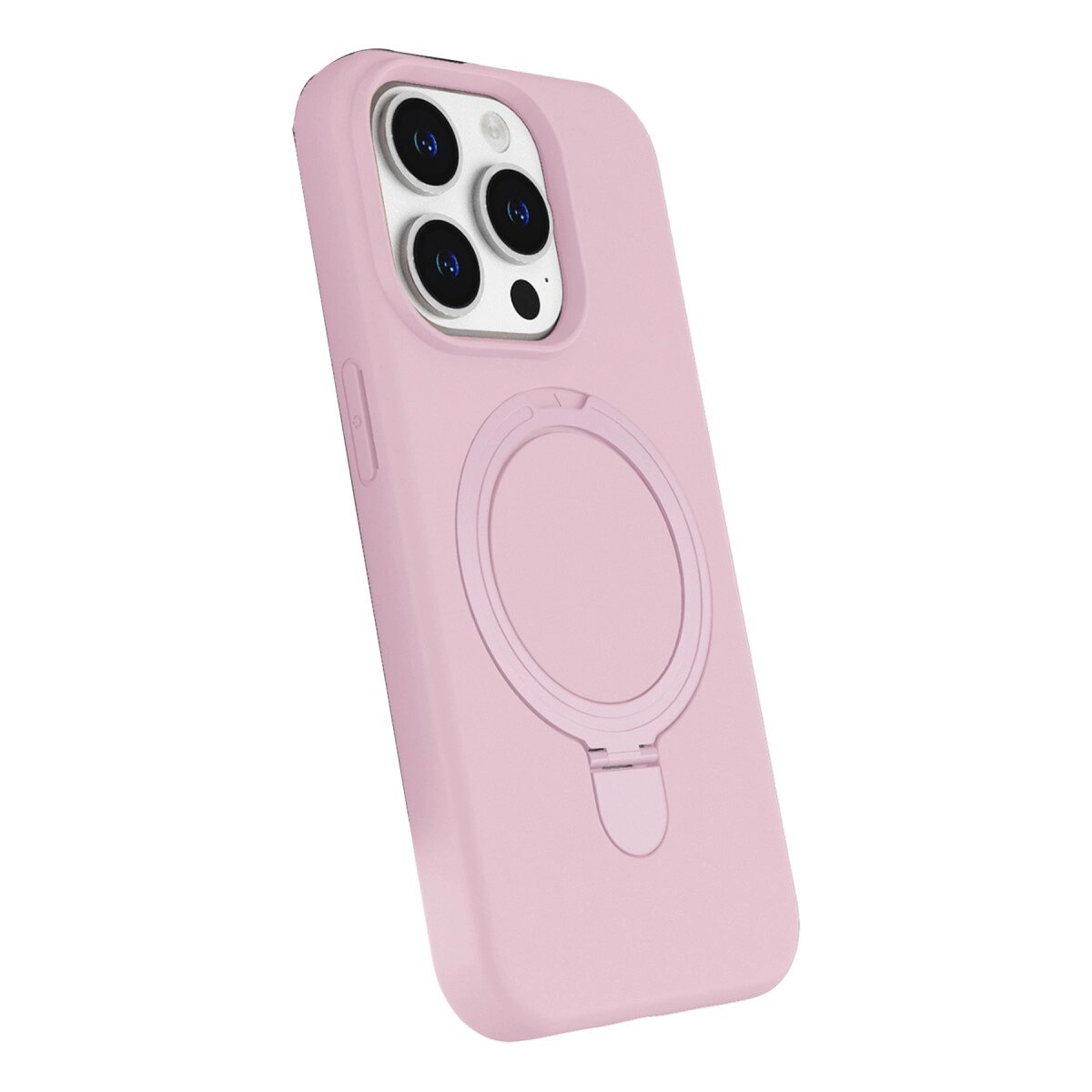 Apple İphone 15 Pro Max Regal Magsafe Standlı Kapak - Açık Pembe Apple İphone 15 Pro Max Regal Magsafe Standlı Kapak - Açık Pembe