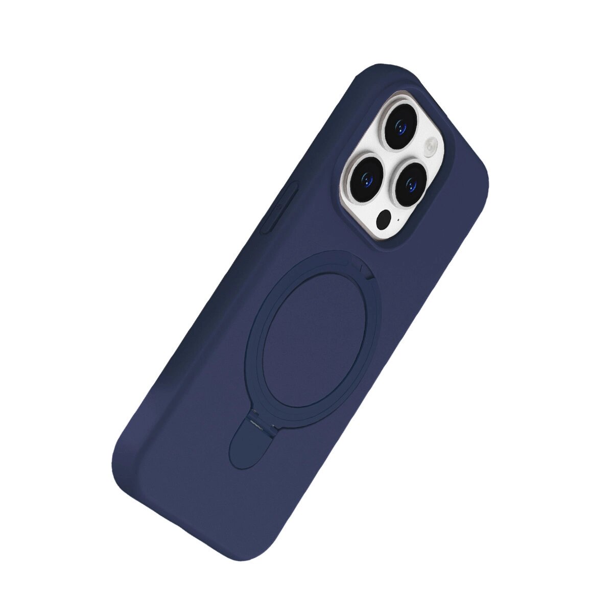 Apple İphone 15 Pro Max Regal Magsafe Standlı Kapak - Lacivert Apple İphone 15 Pro Max Regal Magsafe Standlı Kapak - Lacivert