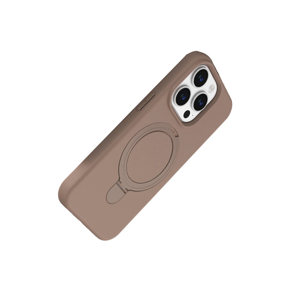 Apple İphone 15 Pro Max Regal Magsafe Standlı Kapak - Çöl Titanyum Apple İphone 15 Pro Max Regal Magsafe Standlı Kapak - Çöl Titanyum