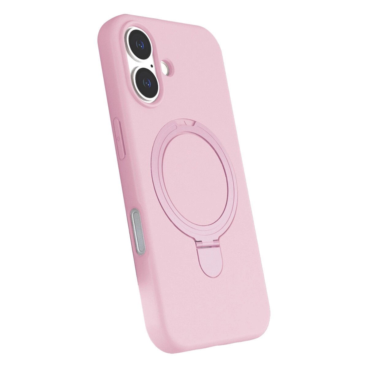 Apple İphone 16 Regal Magsafe Standlı Kapak - Açık Pembe Apple İphone 16 Regal Magsafe Standlı Kapak - Açık Pembe