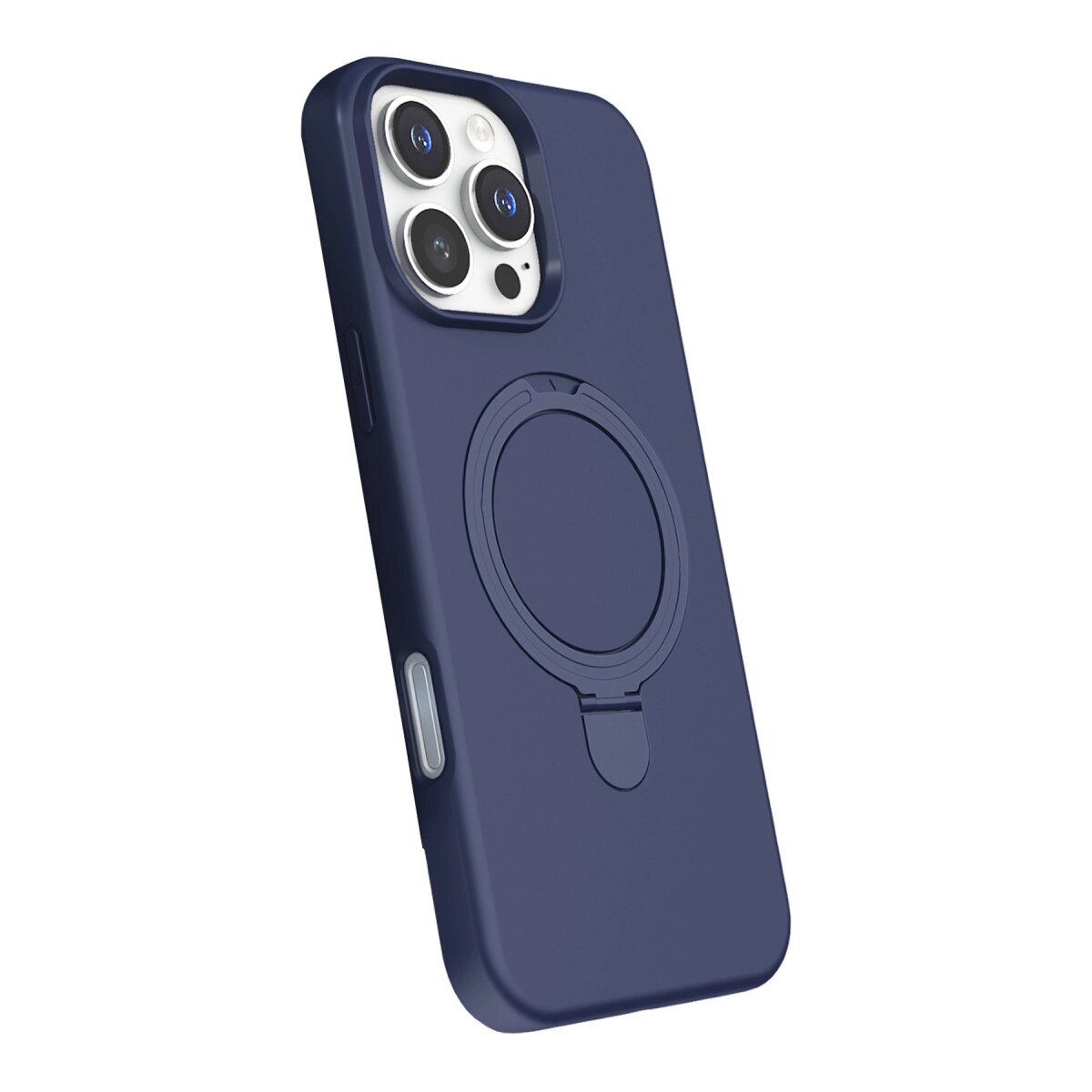 Apple İphone 16 Pro Max Regal Magsafe Standlı Kapak - Lacivert Apple İphone 16 Pro Max Regal Magsafe Standlı Kapak - Lacivert
