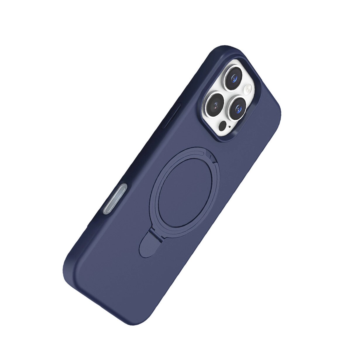 Apple İphone 16 Pro Max Regal Magsafe Standlı Kapak - Lacivert Apple İphone 16 Pro Max Regal Magsafe Standlı Kapak - Lacivert