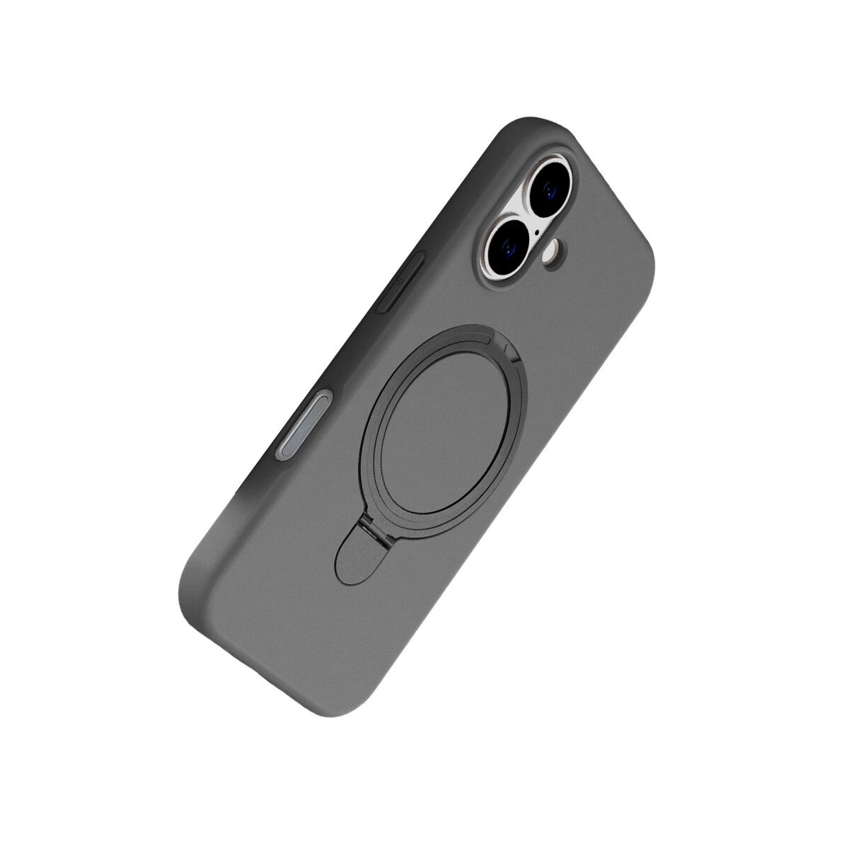 Apple İphone 16 Plus Regal Magsafe Standlı Kapak - Titan Gri Apple İphone 16 Plus Regal Magsafe Standlı Kapak - Titan Gri
