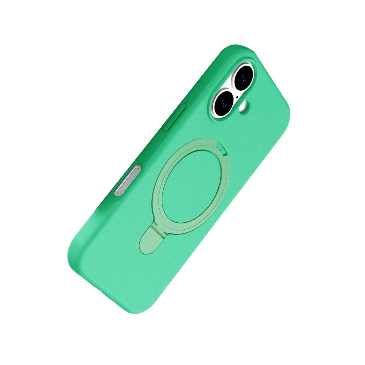 Apple İphone 16 Plus Regal Magsafe Standlı Kapak - Yeşil Apple İphone 16 Plus Regal Magsafe Standlı Kapak - Yeşil