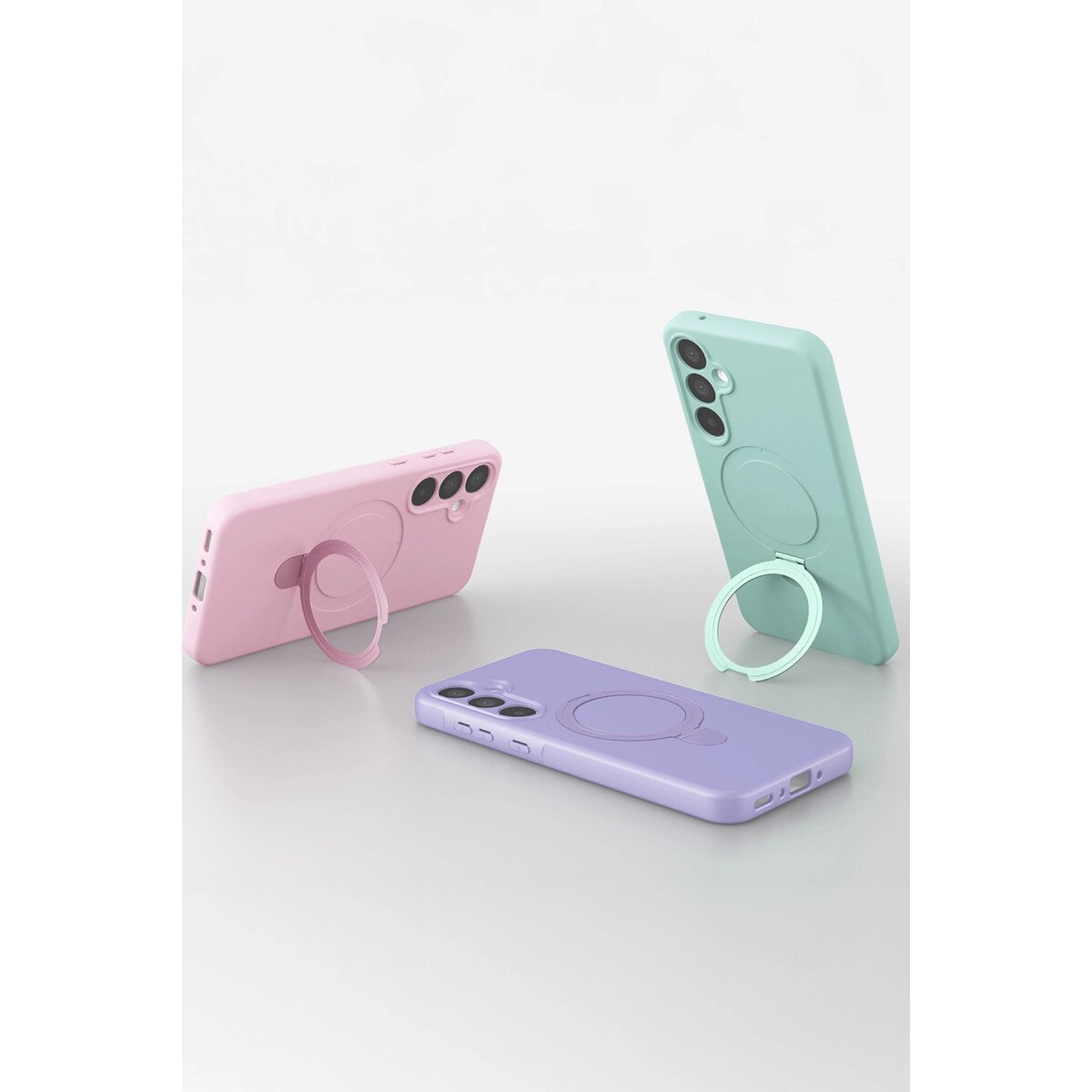 Samsung Galaxy A16 5g Regal Magsafe Standlı Kapak - Turuncu Samsung Galaxy A16 5g Regal Magsafe Standlı Kapak - Turuncu