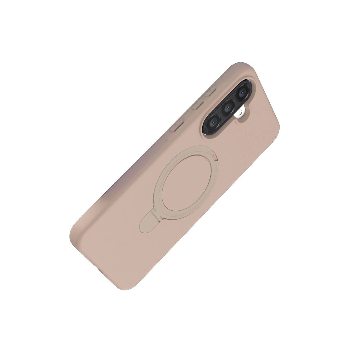 Samsung Galaxy A26 Regal Magsafe Standlı Kapak - Çöl Titanyum Samsung Galaxy A26 Regal Magsafe Standlı Kapak - Çöl Titanyum
