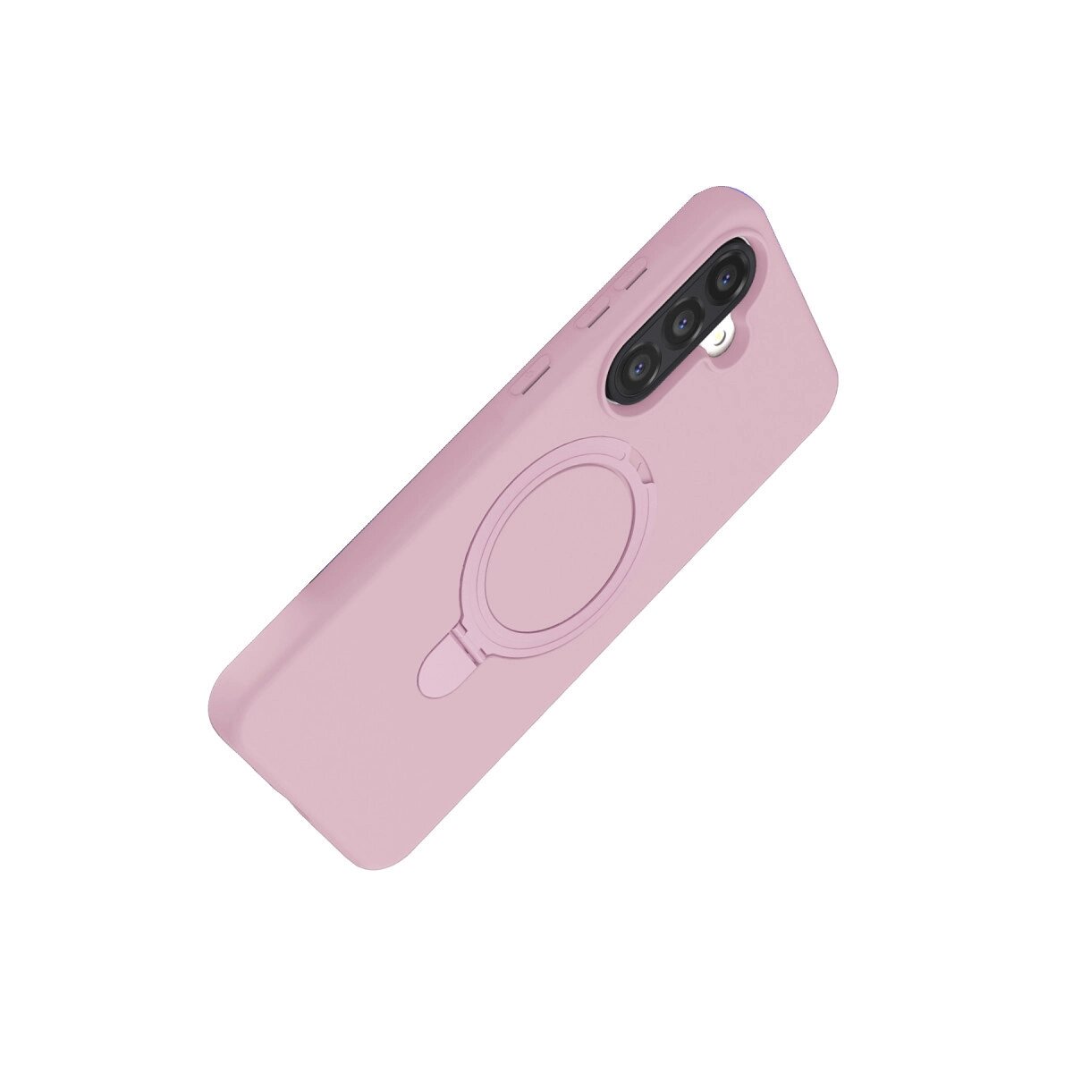 Samsung Galaxy A36 Regal Magsafe Standlı Kapak - Açık Pembe Samsung Galaxy A36 Regal Magsafe Standlı Kapak - Açık Pembe