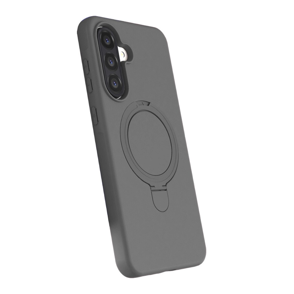 Samsung Galaxy A36 Regal Magsafe Standlı Kapak - Titan Gri Samsung Galaxy A36 Regal Magsafe Standlı Kapak - Titan Gri