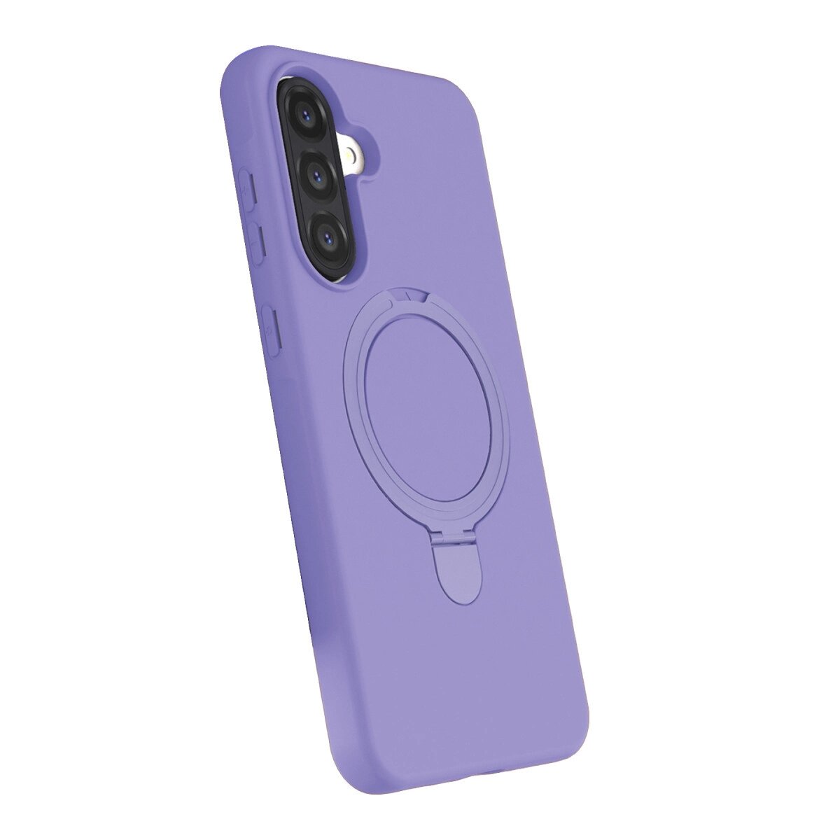 Samsung Galaxy A56 Regal Magsafe Standlı Kapak - Lila Samsung Galaxy A56 Regal Magsafe Standlı Kapak - Lila