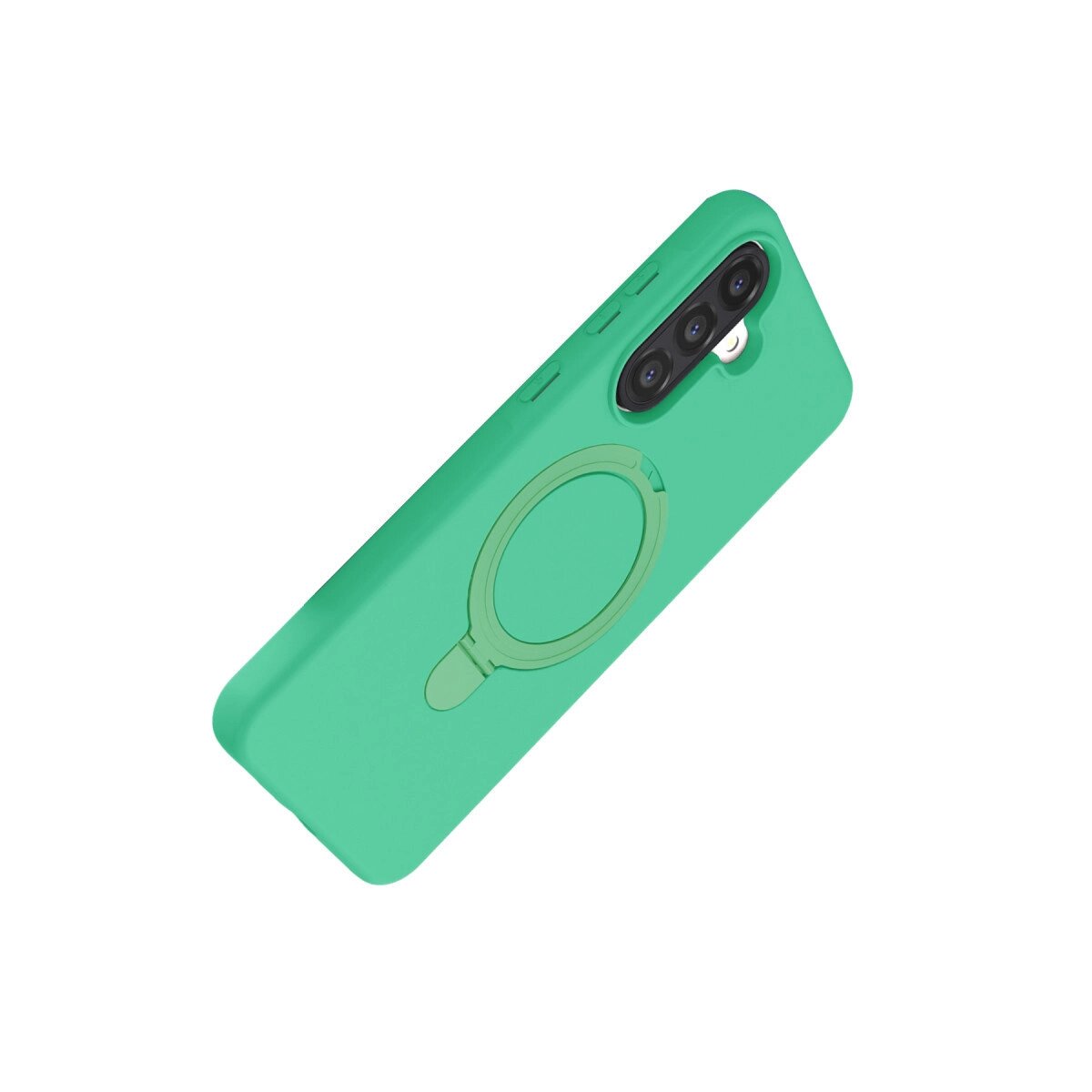 Samsung Galaxy A56 Regal Magsafe Standlı Kapak - Yeşil Samsung Galaxy A56 Regal Magsafe Standlı Kapak - Yeşil