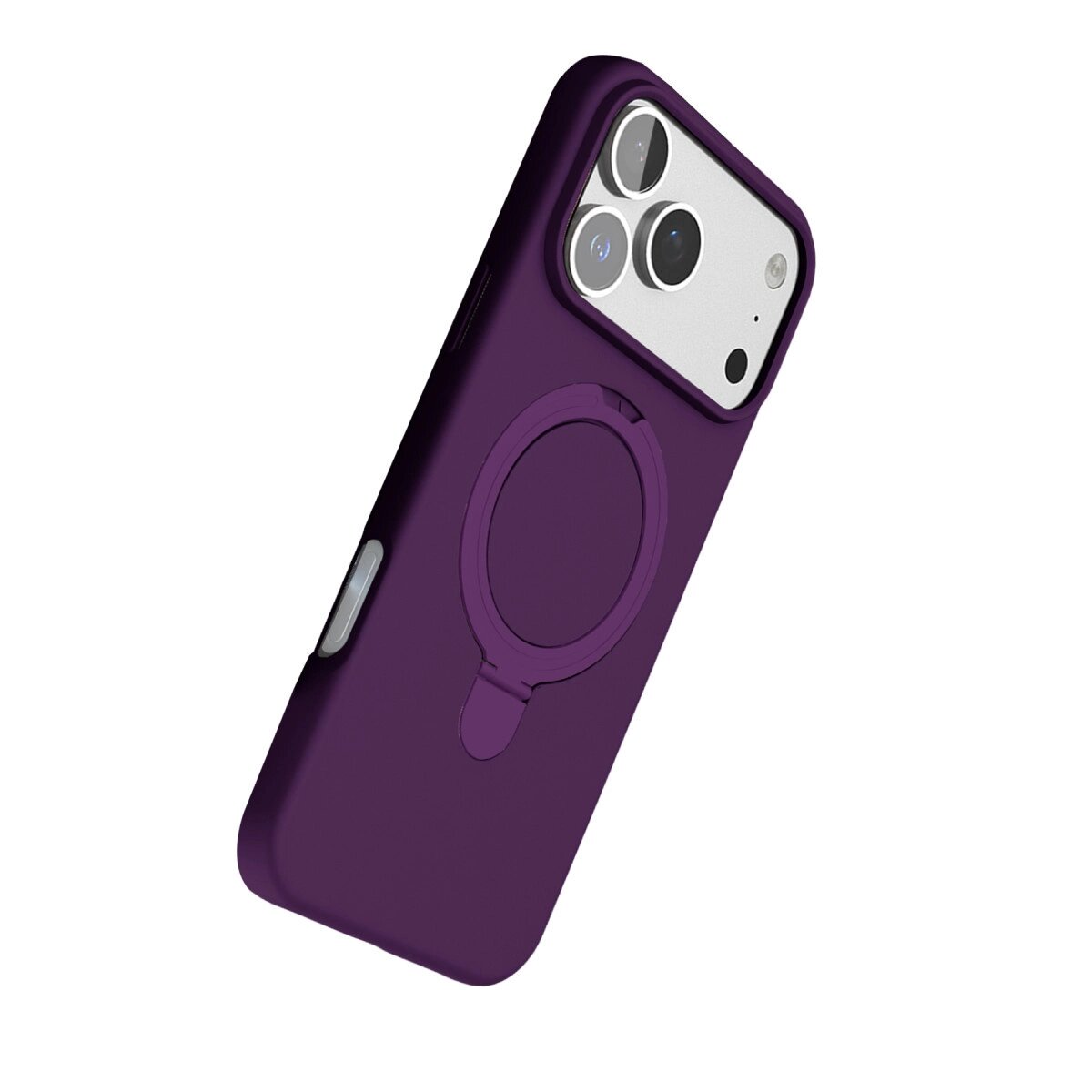 Apple İphone 17 Pro Regal Magsafe Standlı Kapak - Derin Mor Apple İphone 17 Pro Regal Magsafe Standlı Kapak - Derin Mor
