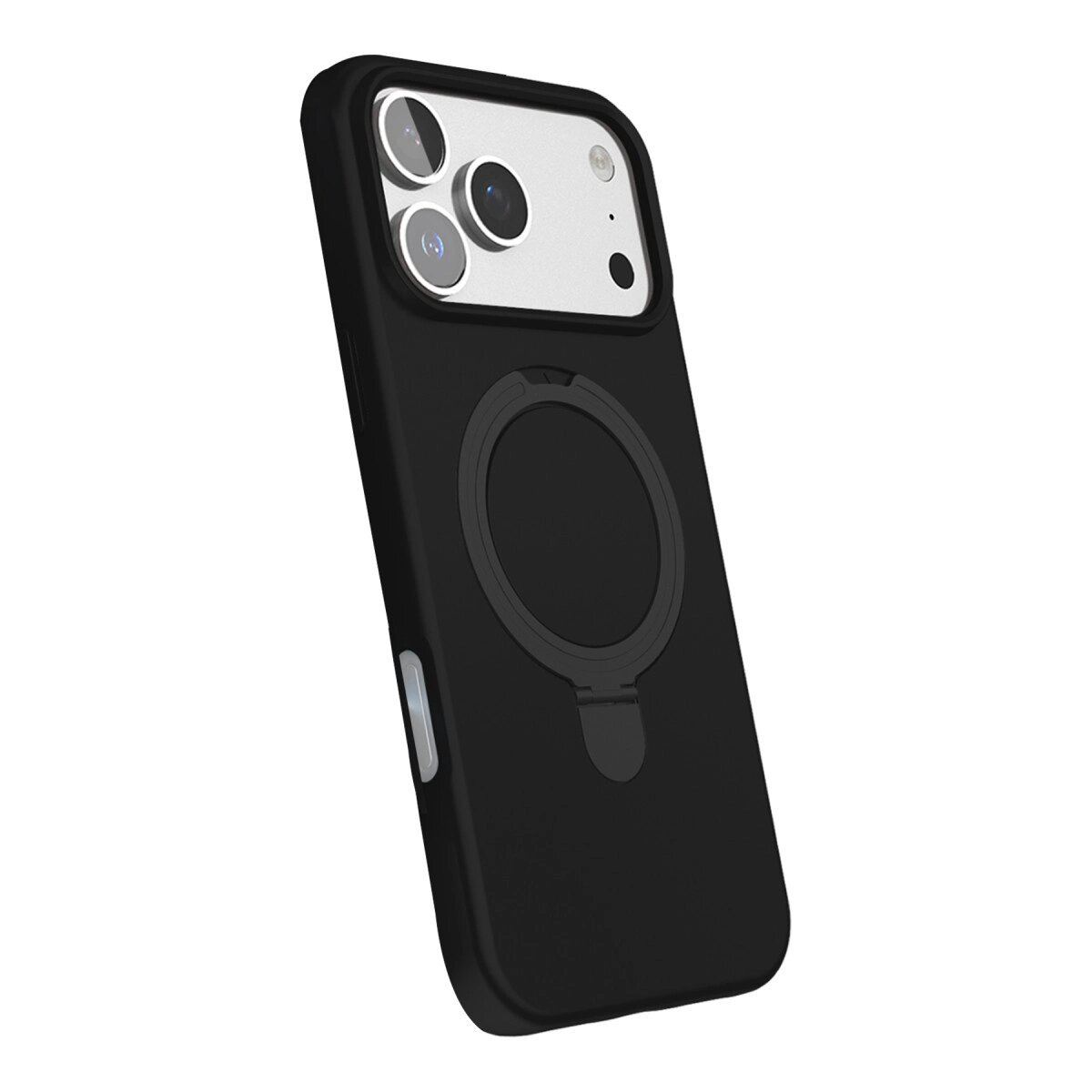Apple İphone 17 Pro Regal Magsafe Standlı Kapak - Siyah Apple İphone 17 Pro Regal Magsafe Standlı Kapak - Siyah
