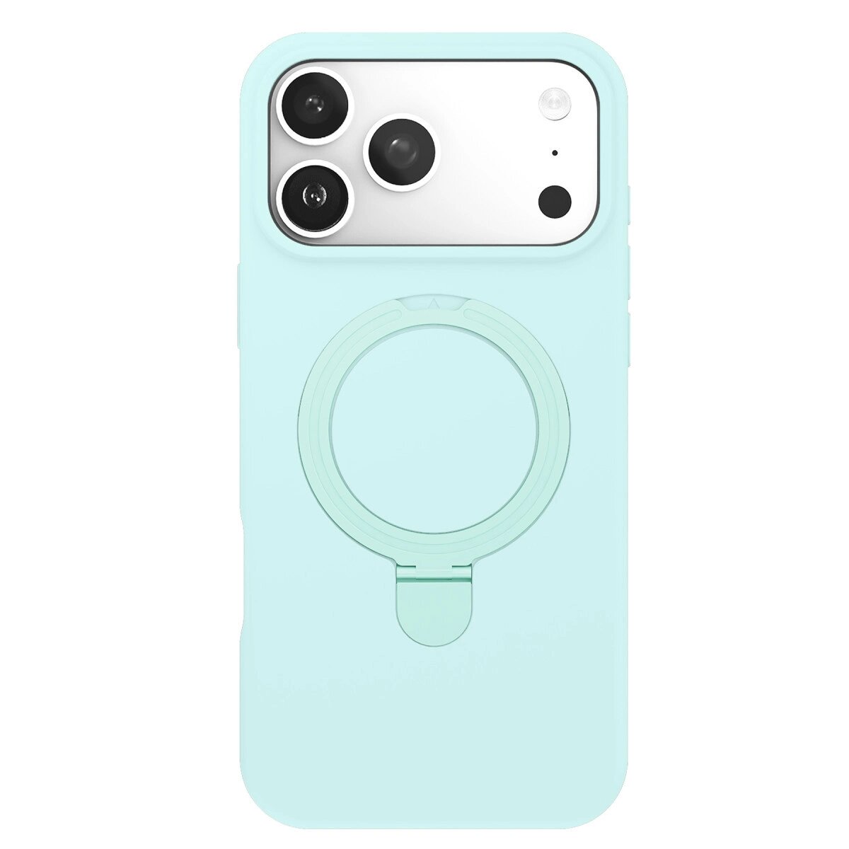 Apple İphone 17 Pro Regal Magsafe Standlı Kapak - Su Yeşili Apple İphone 17 Pro Regal Magsafe Standlı Kapak - Su Yeşili
