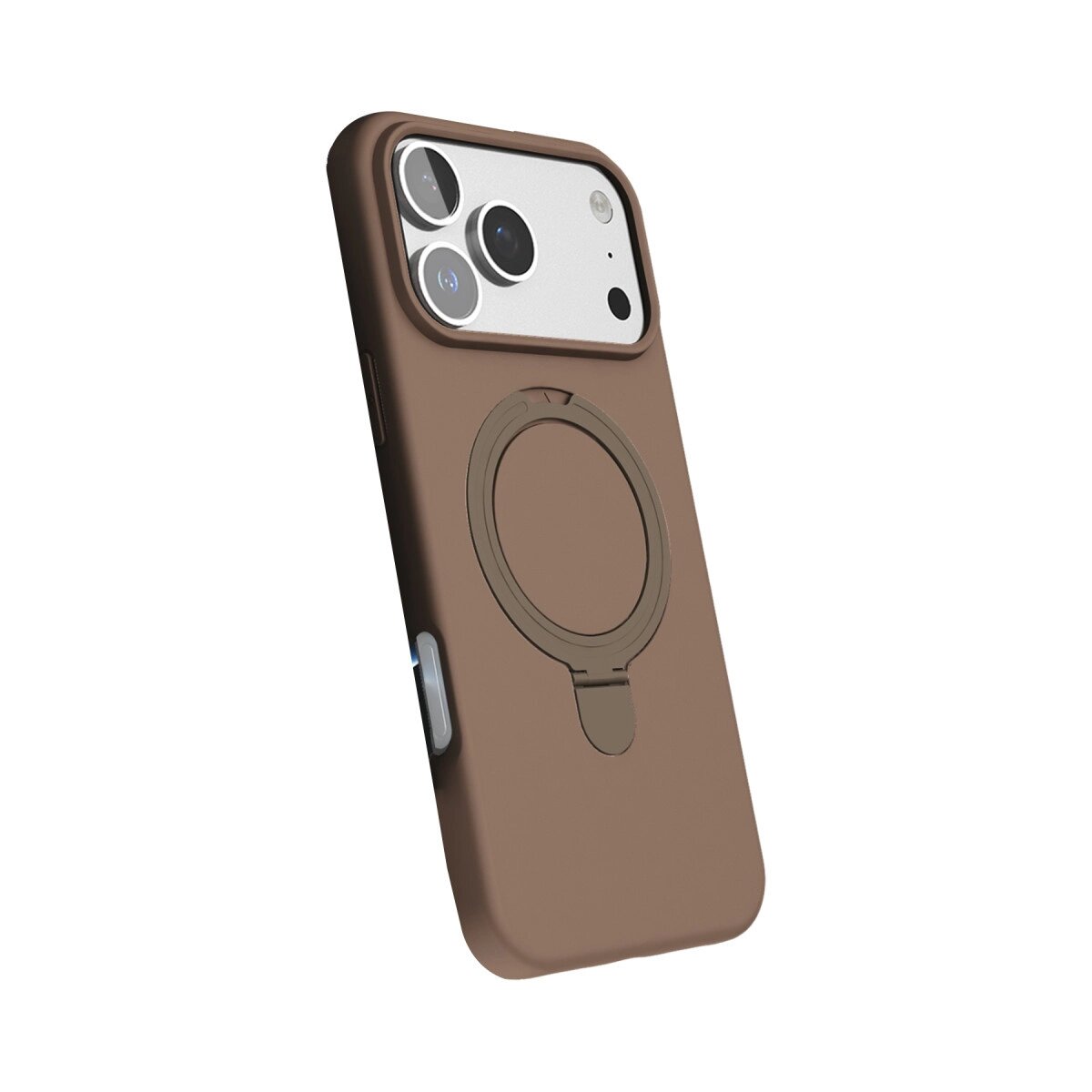 Apple İphone 17 Pro Regal Magsafe Standlı Kapak - Çöl Titanyum Apple İphone 17 Pro Regal Magsafe Standlı Kapak - Çöl Titanyum