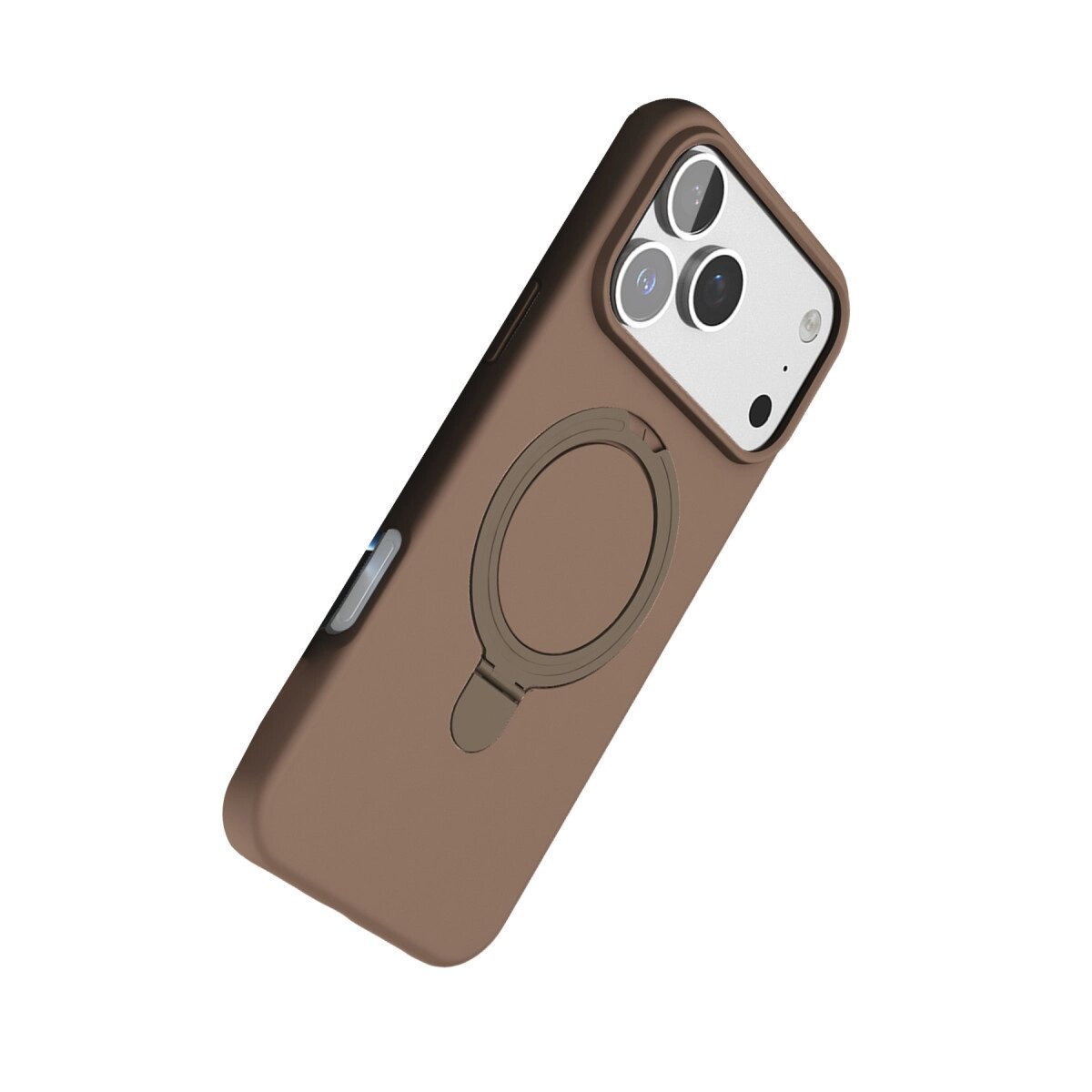 Apple İphone 17 Pro Regal Magsafe Standlı Kapak - Çöl Titanyum Apple İphone 17 Pro Regal Magsafe Standlı Kapak - Çöl Titanyum