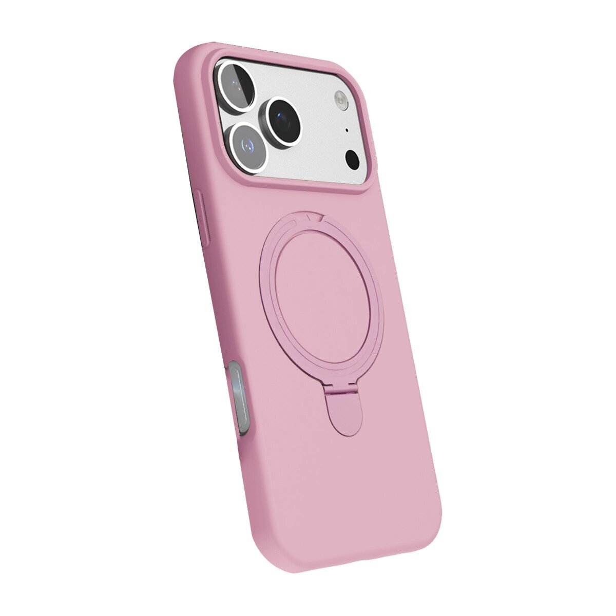 Apple İphone 17 Pro Max Regal Magsafe Standlı Kapak - Açık Pembe Apple İphone 17 Pro Max Regal Magsafe Standlı Kapak - Açık Pembe
