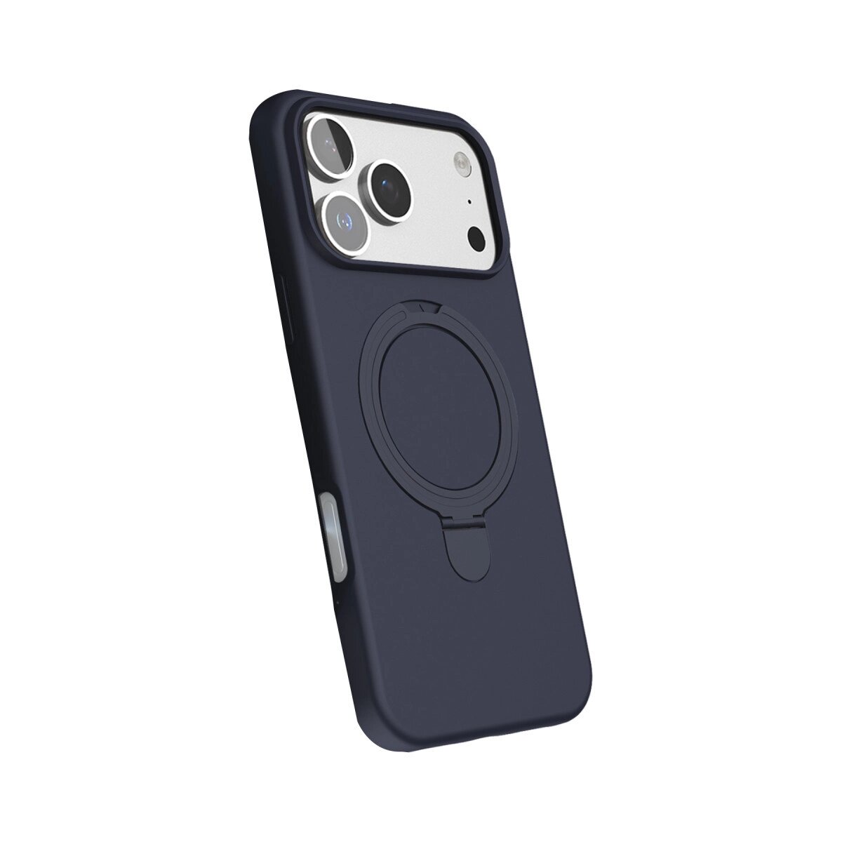 Apple İphone 17 Pro Max Regal Magsafe Standlı Kapak - Lacivert Apple İphone 17 Pro Max Regal Magsafe Standlı Kapak - Lacivert