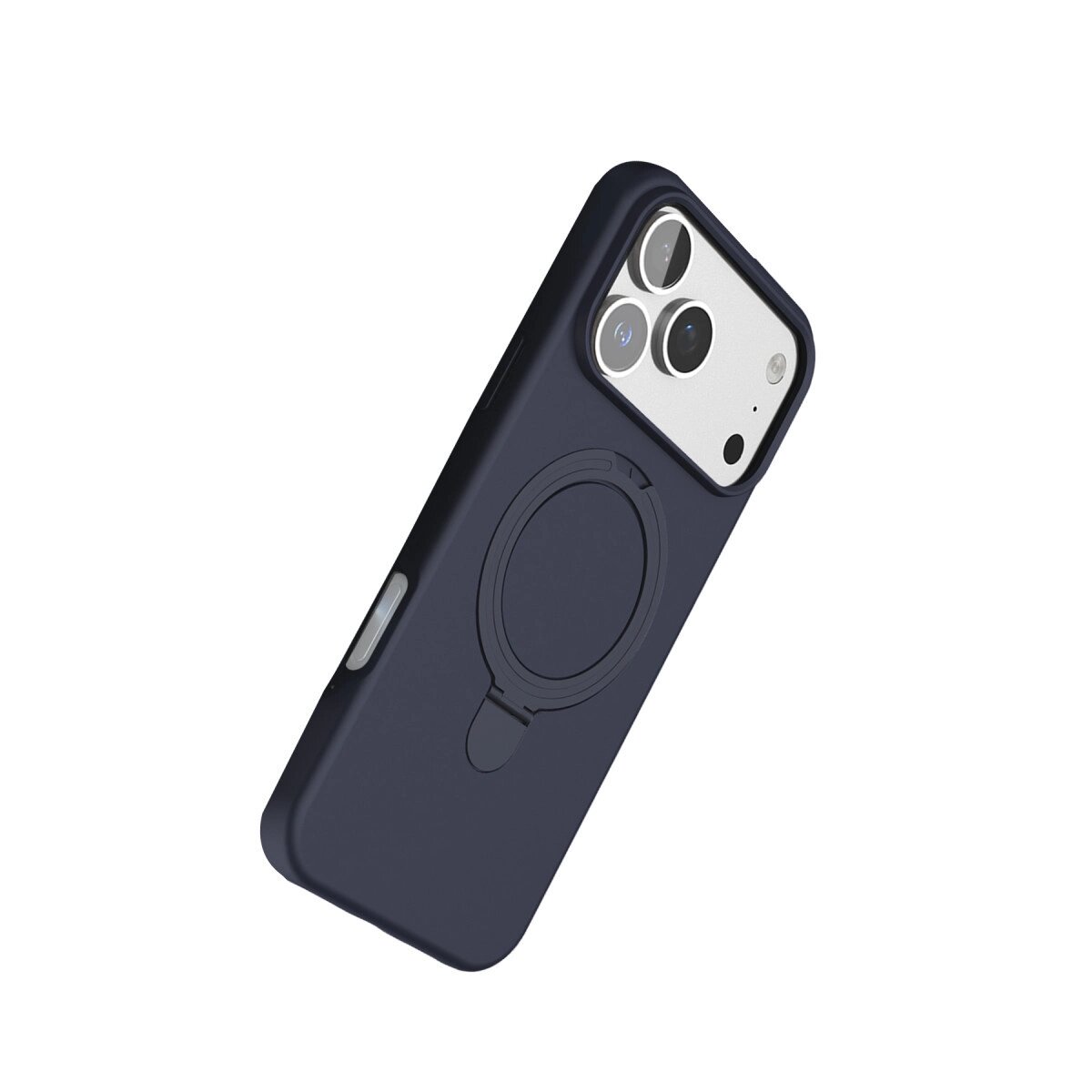 Apple İphone 17 Pro Max Regal Magsafe Standlı Kapak - Lacivert Apple İphone 17 Pro Max Regal Magsafe Standlı Kapak - Lacivert