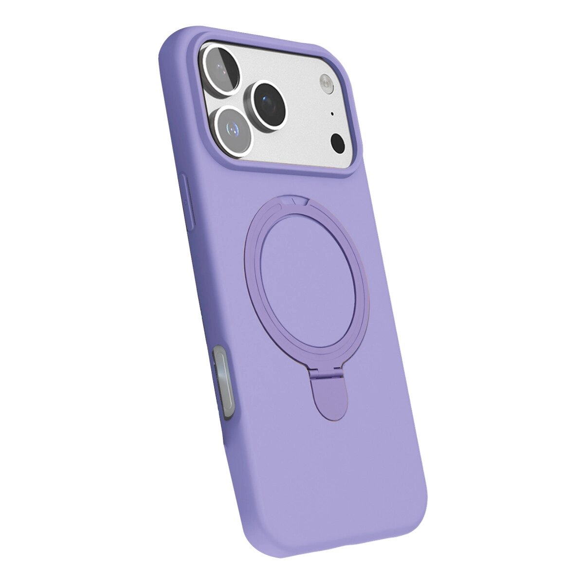 Apple İphone 17 Pro Max Regal Magsafe Standlı Kapak - Lila