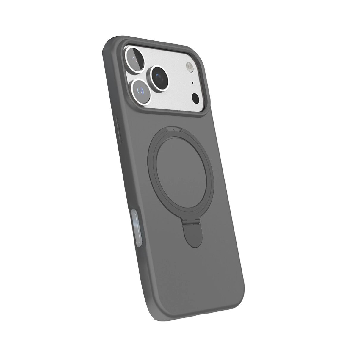 Apple İphone 17 Pro Max Regal Magsafe Standlı Kapak - Titan Gri