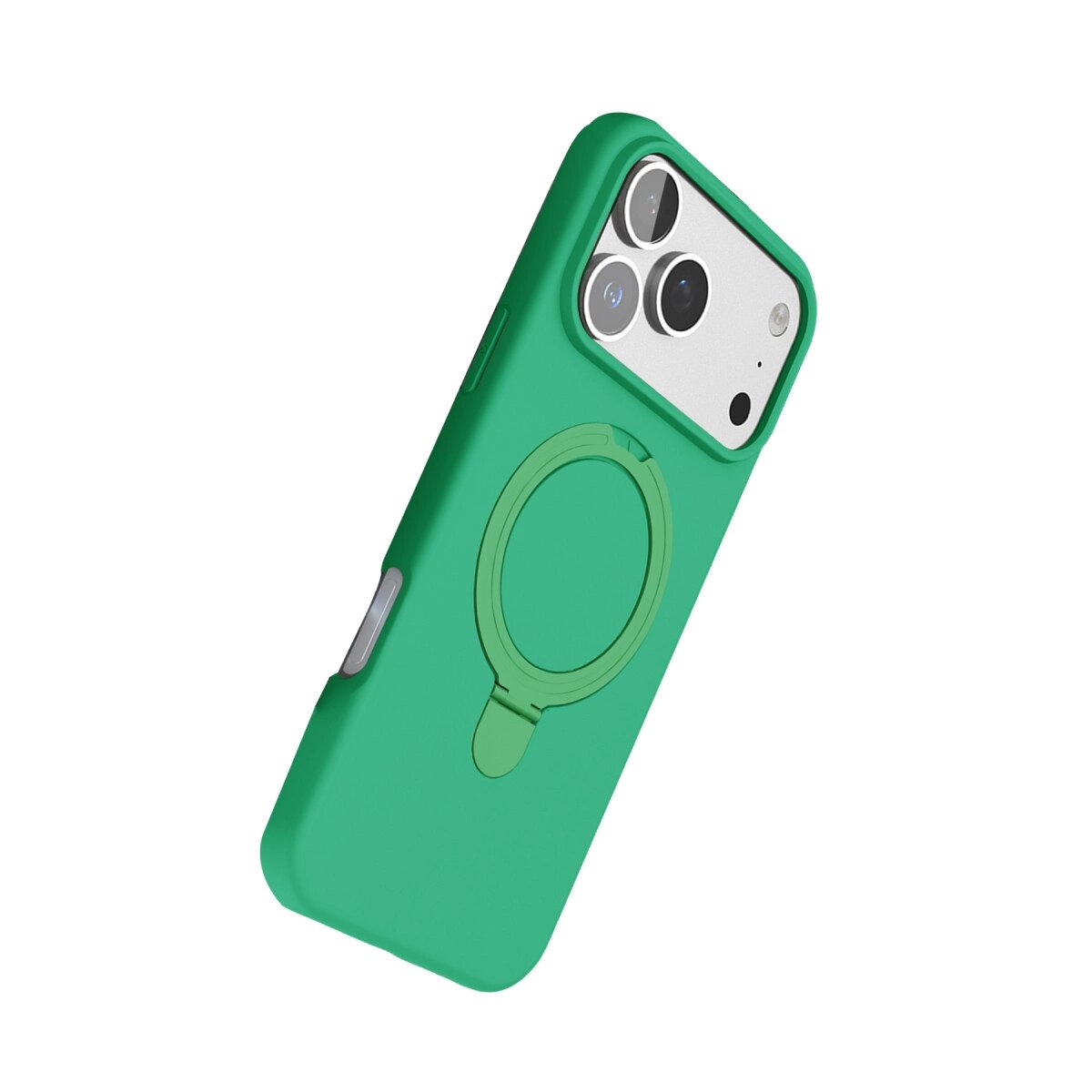 Apple İphone 17 Pro Max Regal Magsafe Standlı Kapak - Yeşil Apple İphone 17 Pro Max Regal Magsafe Standlı Kapak - Yeşil