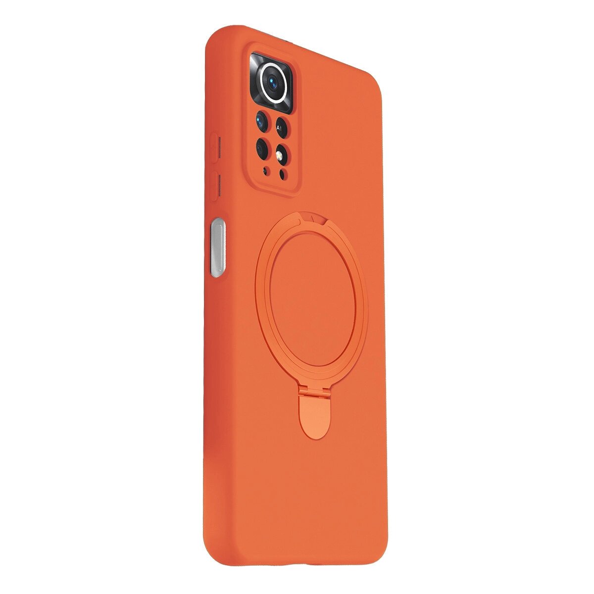 Xiaomi Redmi Note 12 Pro 4g Regal Magsafe Standlı Kapak - Turuncu Xiaomi Redmi Note 12 Pro 4g Regal Magsafe Standlı Kapak - Turuncu