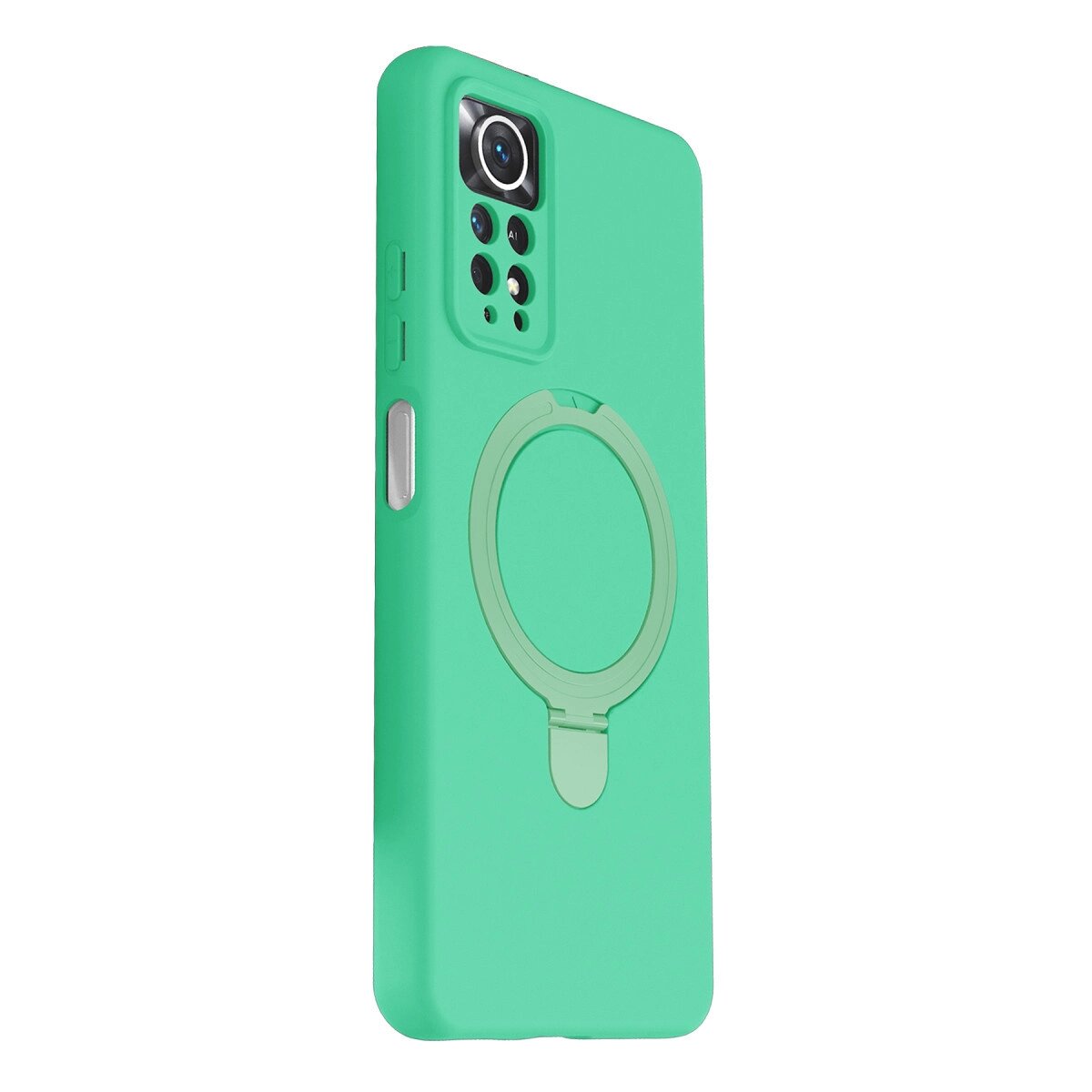 Xiaomi Redmi Note 12 Pro 4g Regal Magsafe Standlı Kapak - Yeşil