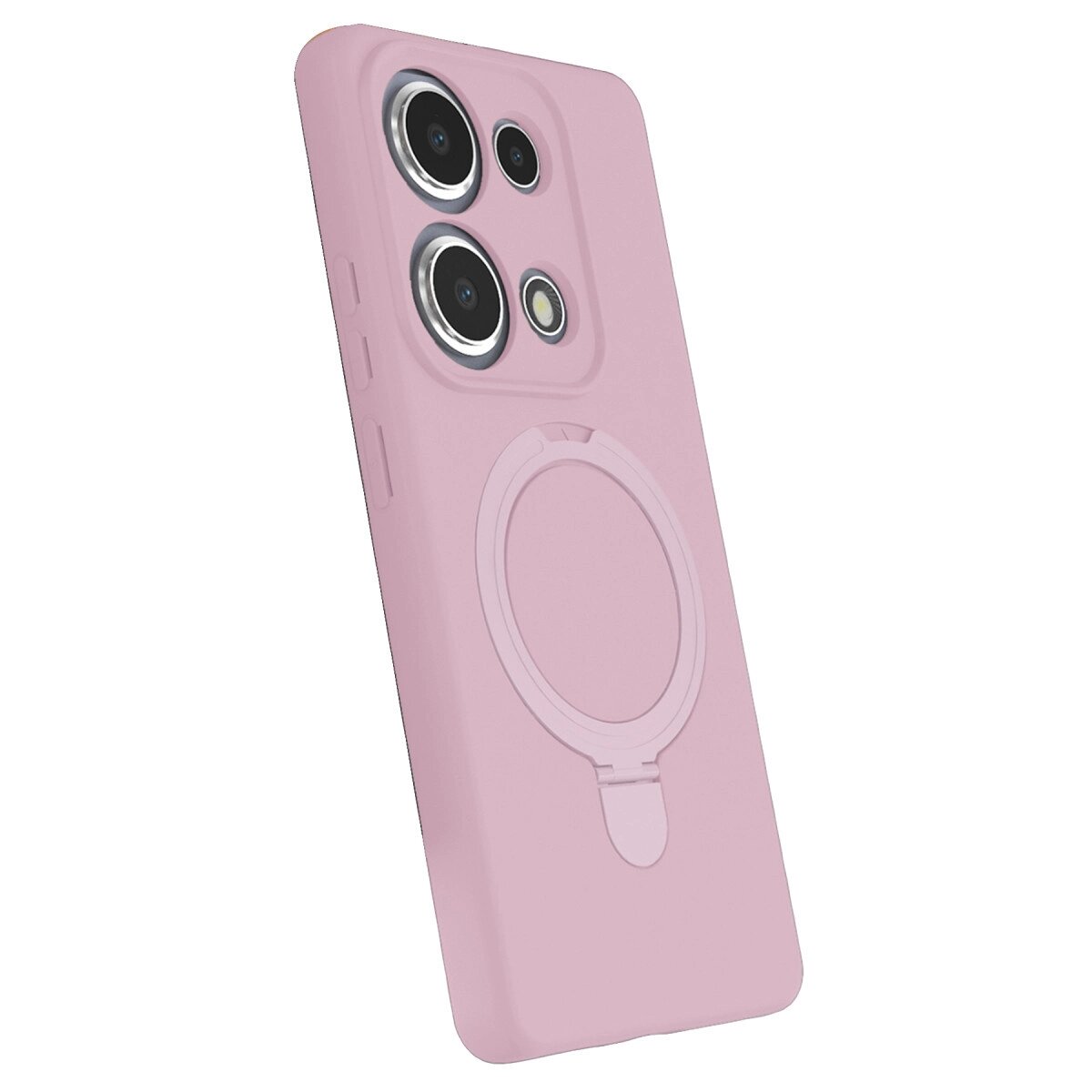 Xiaomi Redmi Note 13 Pro 4g Regal Magsafe Standlı Kapak - Açık Pembe Xiaomi Redmi Note 13 Pro 4g Regal Magsafe Standlı Kapak - Açık Pembe