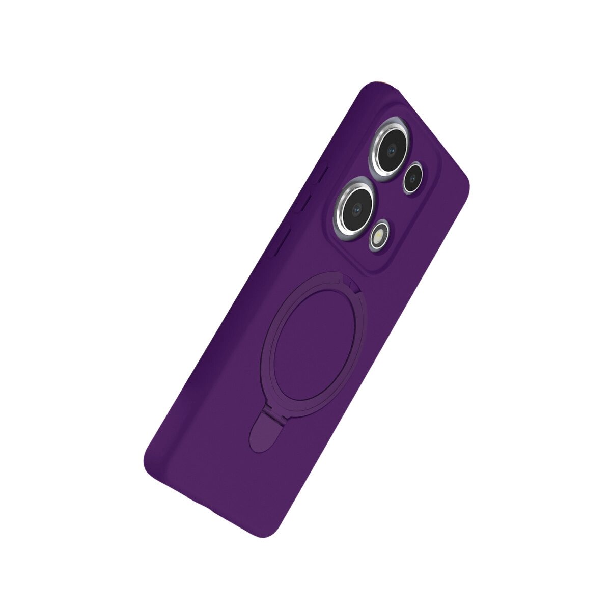 Xiaomi Redmi Note 13 Pro 4g Regal Magsafe Standlı Kapak - Derin Mor Xiaomi Redmi Note 13 Pro 4g Regal Magsafe Standlı Kapak - Derin Mor