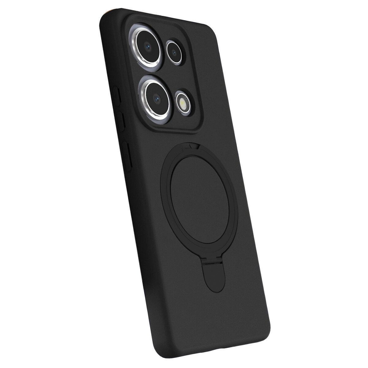 Xiaomi Redmi Note 13 Pro 4g Regal Magsafe Standlı Kapak - Siyah Xiaomi Redmi Note 13 Pro 4g Regal Magsafe Standlı Kapak - Siyah