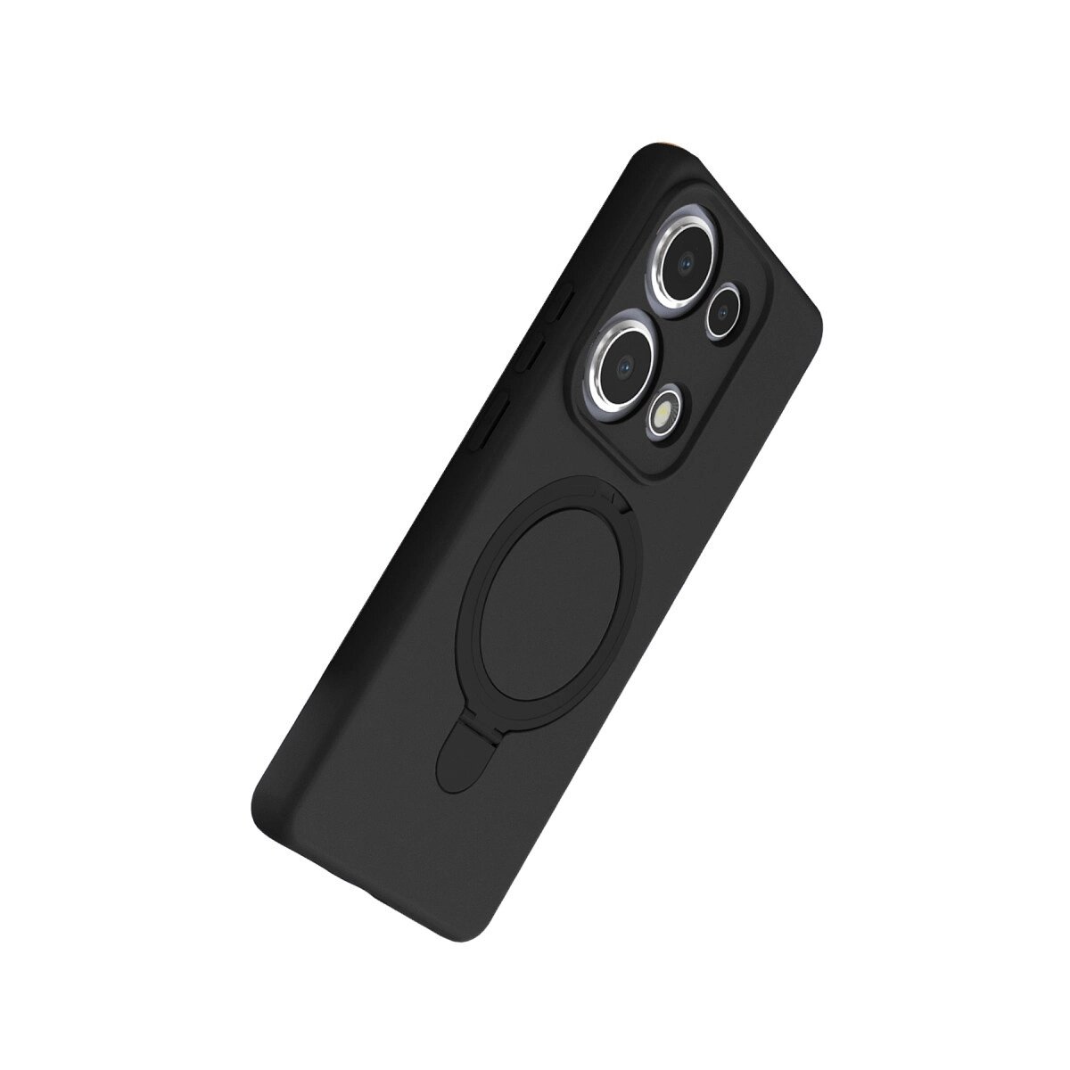 Xiaomi Redmi Note 13 Pro 4g Regal Magsafe Standlı Kapak - Siyah Xiaomi Redmi Note 13 Pro 4g Regal Magsafe Standlı Kapak - Siyah