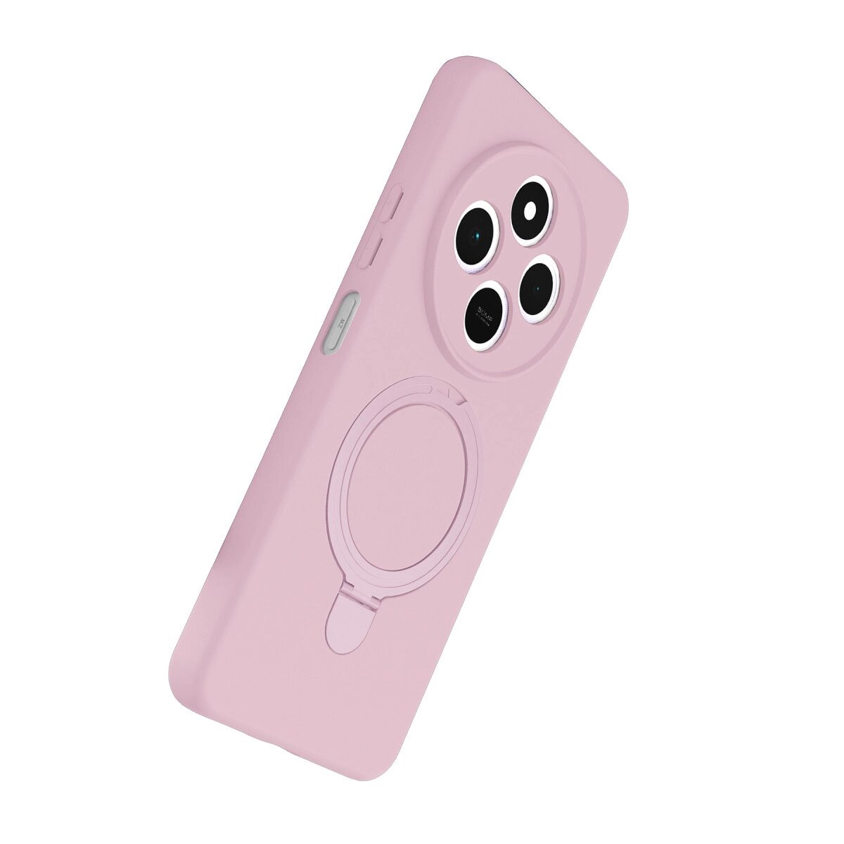 Xiaomi Redmi 14c Regal Magsafe Standlı Kapak - Açık Pembe Xiaomi Redmi 14c Regal Magsafe Standlı Kapak - Açık Pembe