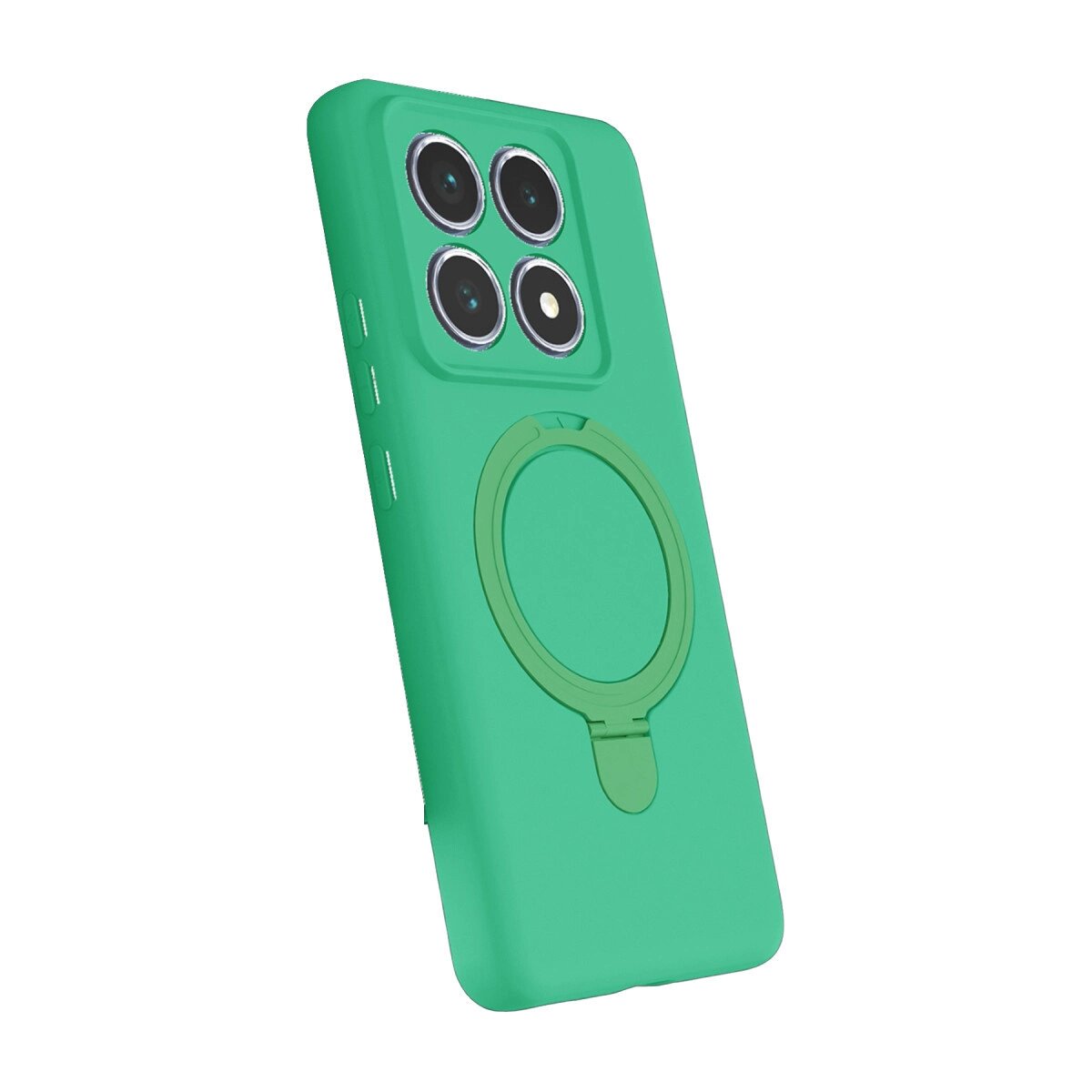 Xiaomi Mi 14t Pro Regal Magsafe Standlı Kapak - Yeşil Xiaomi Mi 14t Pro Regal Magsafe Standlı Kapak - Yeşil