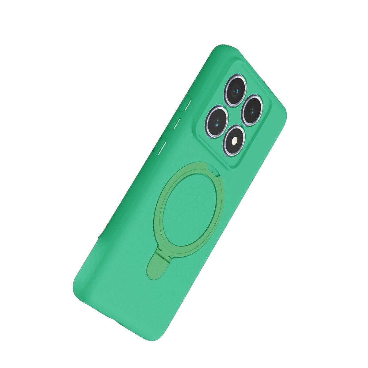 Xiaomi Mi 14t Pro Regal Magsafe Standlı Kapak - Yeşil Xiaomi Mi 14t Pro Regal Magsafe Standlı Kapak - Yeşil