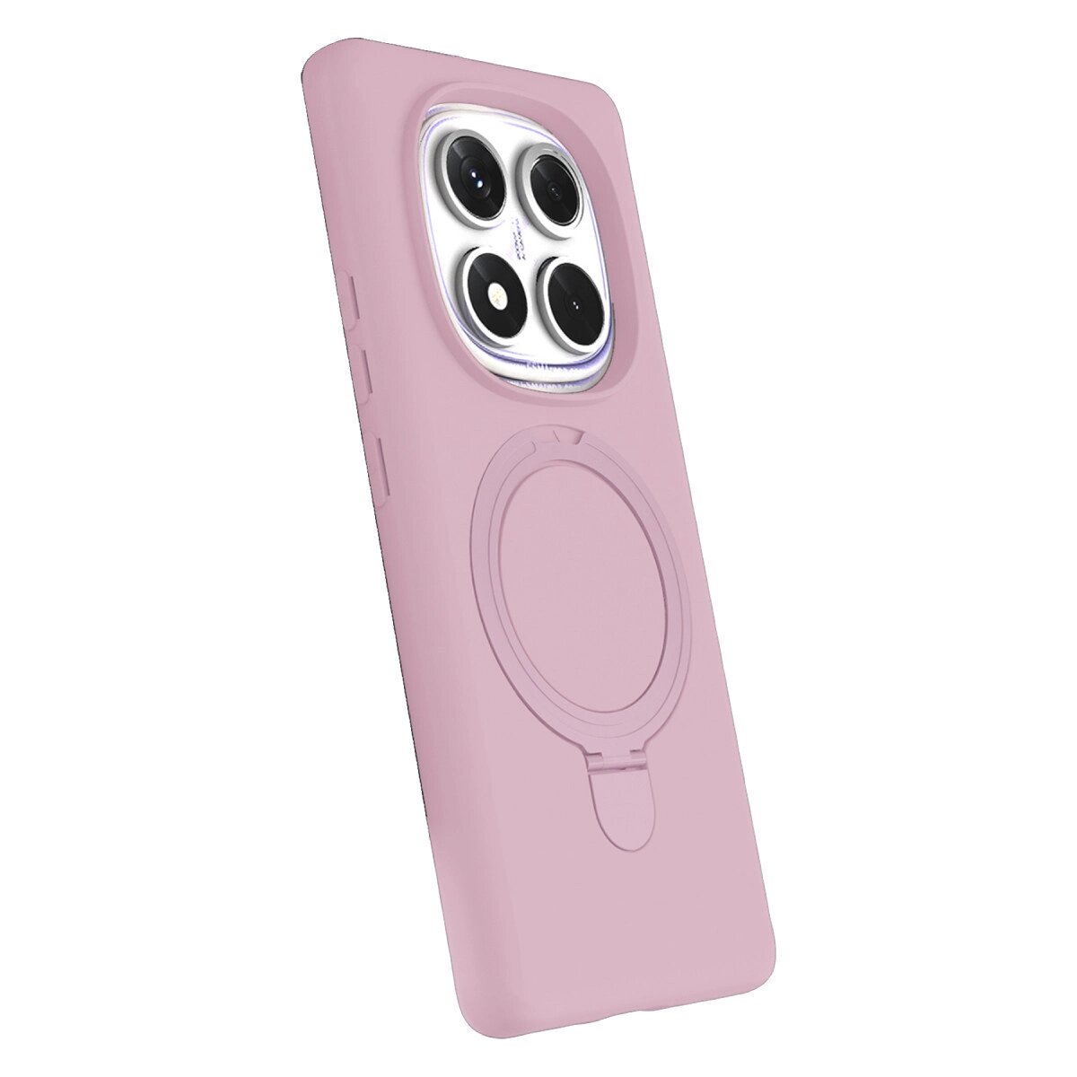 Xiaomi Redmi Note 14 Pro 4g Regal Magsafe Standlı Kapak - Açık Pembe Xiaomi Redmi Note 14 Pro 4g Regal Magsafe Standlı Kapak - Açık Pembe