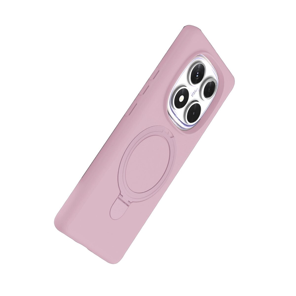 Xiaomi Redmi Note 14 Pro 4g Regal Magsafe Standlı Kapak - Açık Pembe Xiaomi Redmi Note 14 Pro 4g Regal Magsafe Standlı Kapak - Açık Pembe