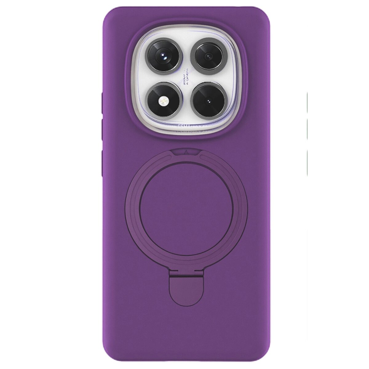 Xiaomi Redmi Note 14 Pro 4g Regal Magsafe Standlı Kapak - Derin Mor Xiaomi Redmi Note 14 Pro 4g Regal Magsafe Standlı Kapak - Derin Mor