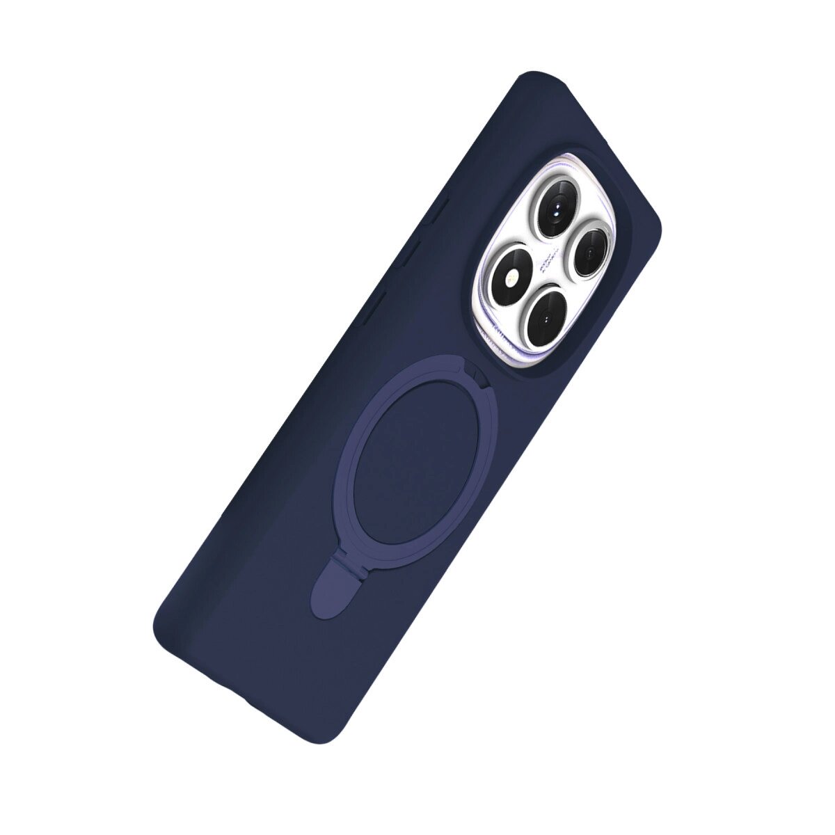 Xiaomi Redmi Note 14 Pro 4g Regal Magsafe Standlı Kapak - Lacivert Xiaomi Redmi Note 14 Pro 4g Regal Magsafe Standlı Kapak - Lacivert