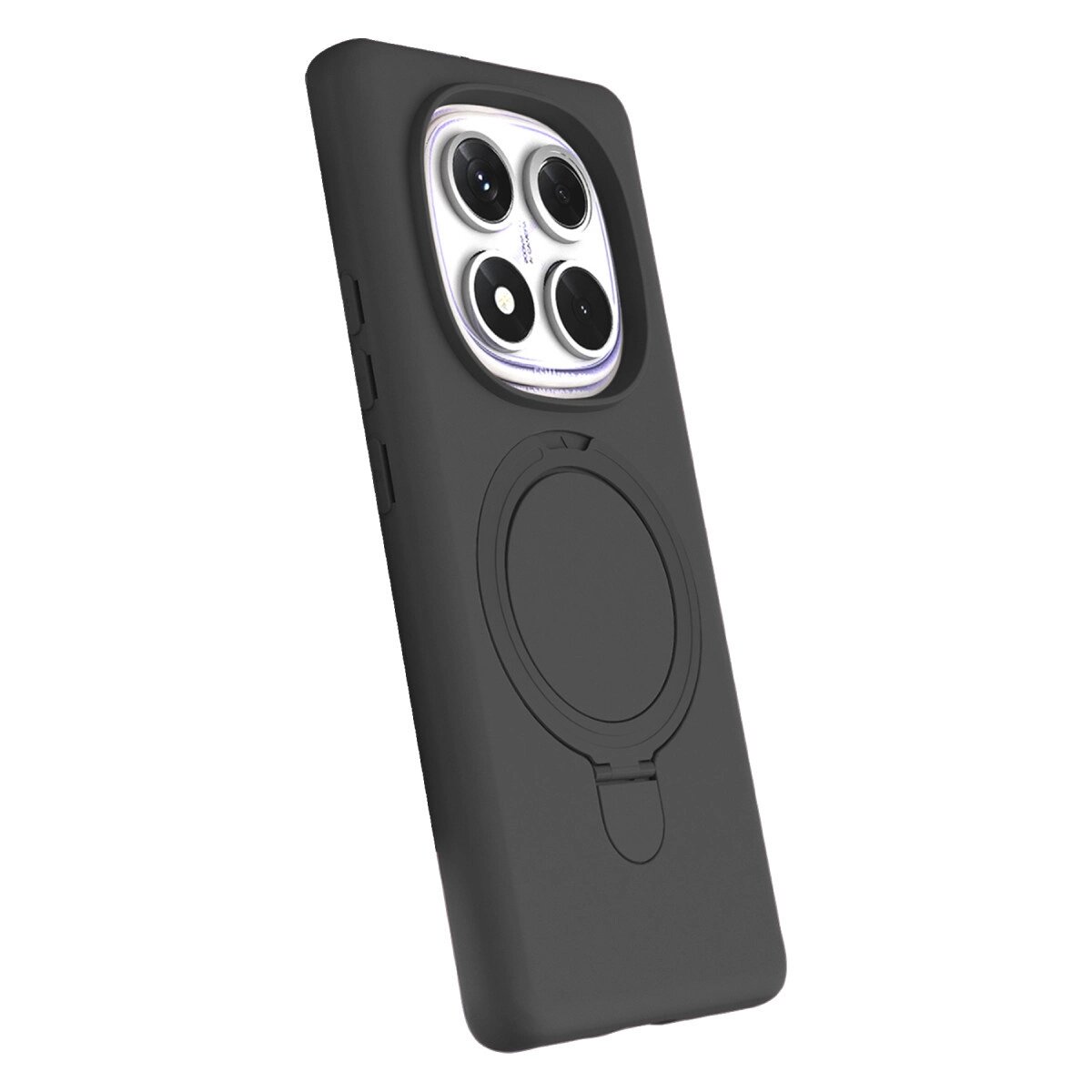 Xiaomi Redmi Note 14 Pro 4g Regal Magsafe Standlı Kapak - Titan Gri Xiaomi Redmi Note 14 Pro 4g Regal Magsafe Standlı Kapak - Titan Gri