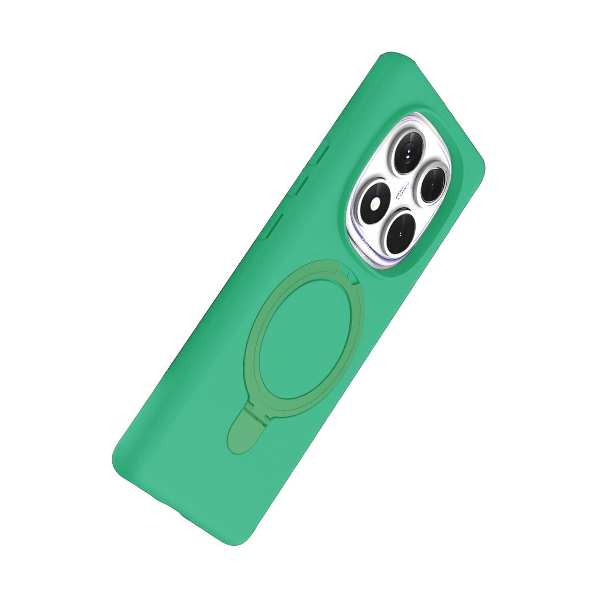 Xiaomi Redmi Note 14 Pro 5g Regal Magsafe Standlı Kapak - Yeşil Xiaomi Redmi Note 14 Pro 5g Regal Magsafe Standlı Kapak - Yeşil